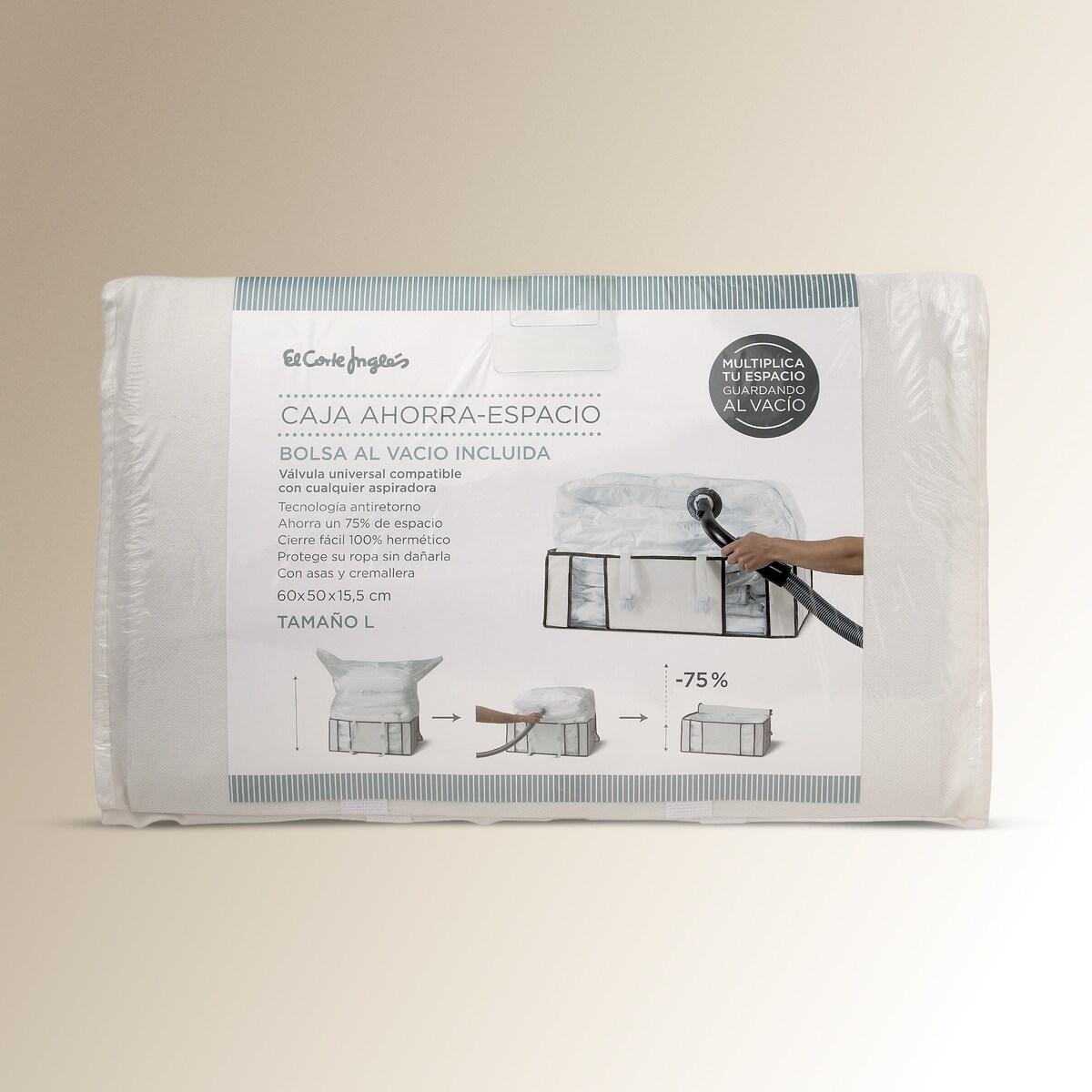 Capa poupa espaço El Corte Inglés Transparente-2