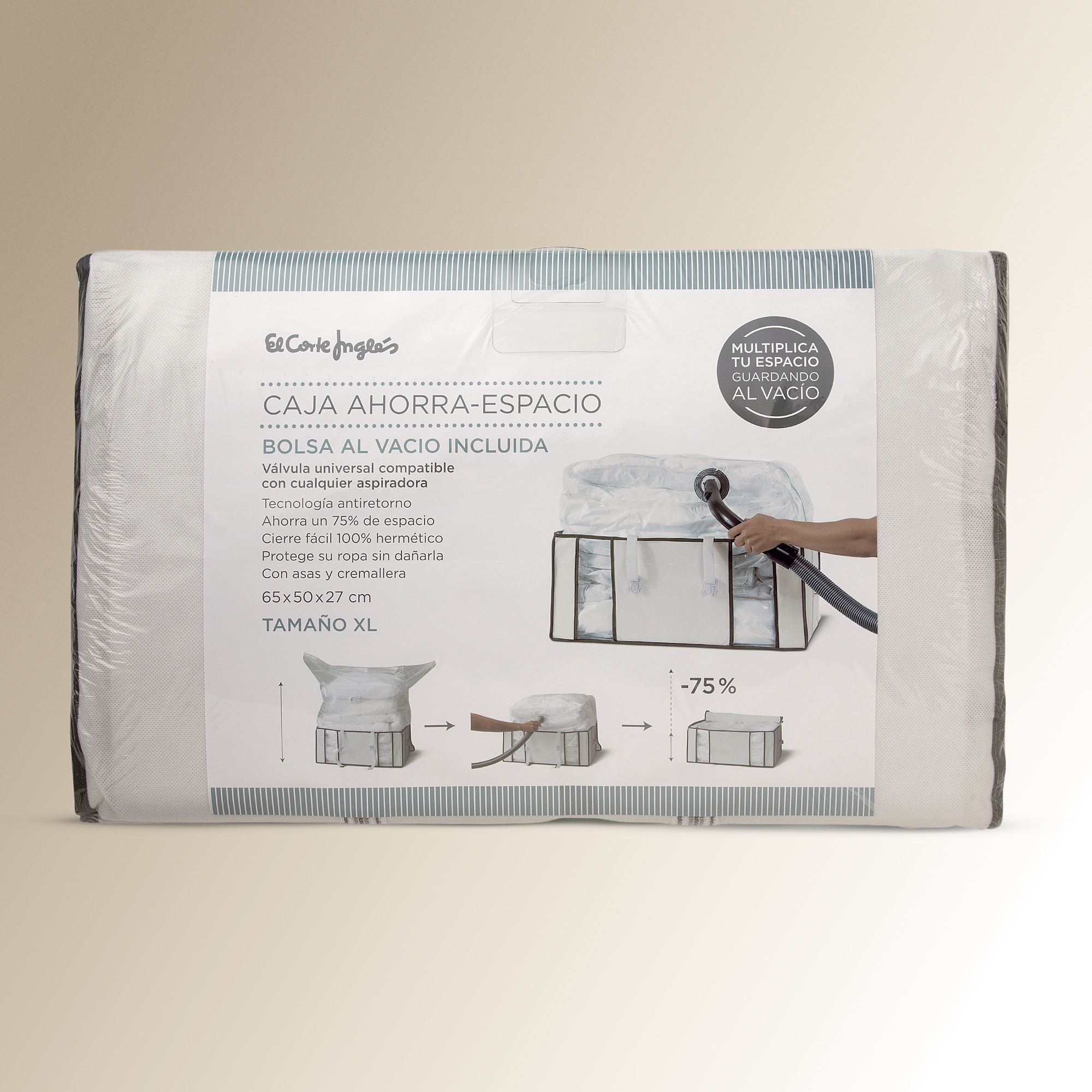 Capa poupa espaço El Corte Inglés Branco-2