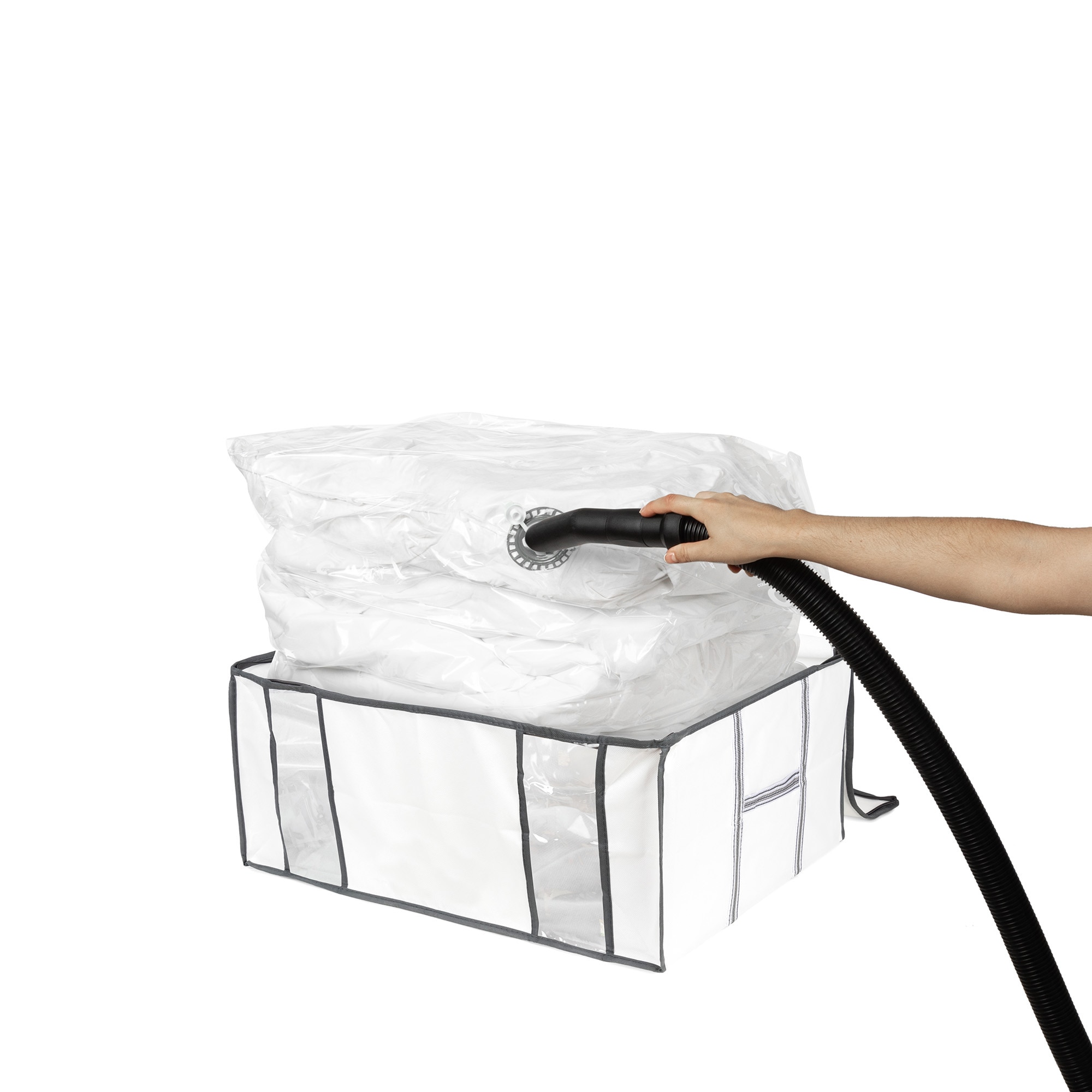 Caja ahorra espacio El Corte Inglés Blanco-10