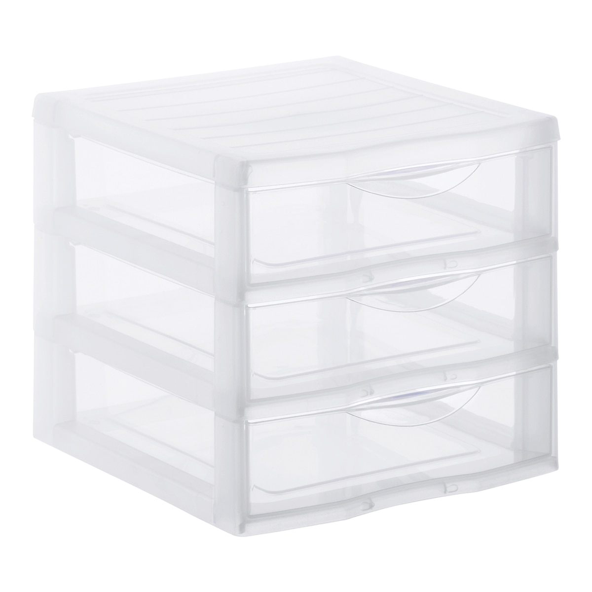Organizador com 3 gavetas Orgamix El Corte Inglés Transparente-1