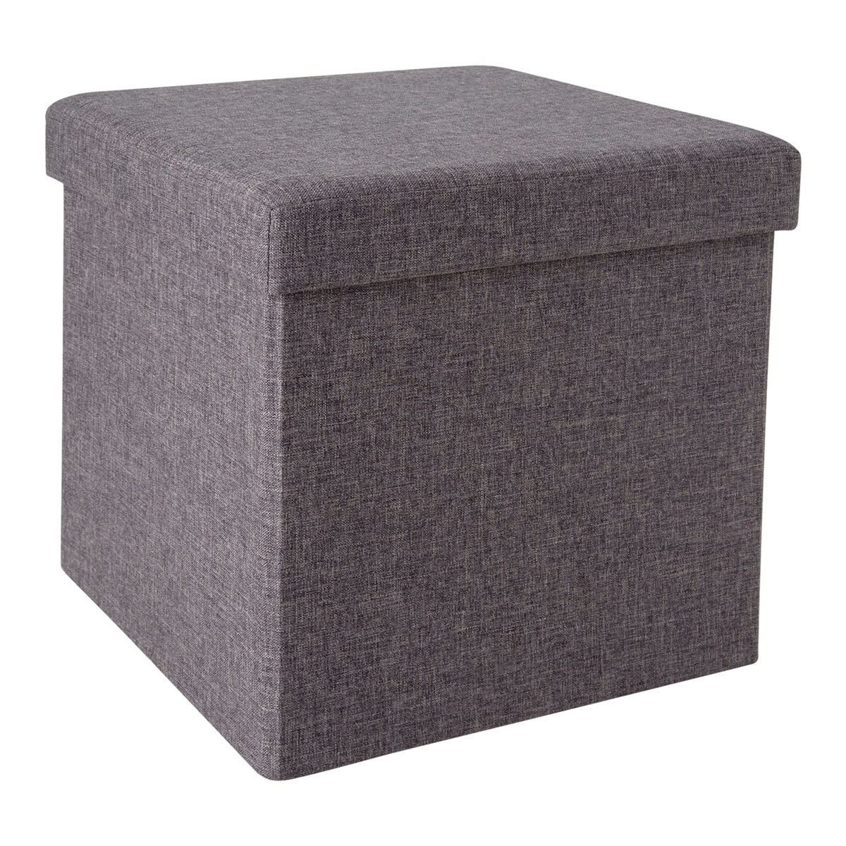 Caixa puf El Corte Inglés Cinzento-1