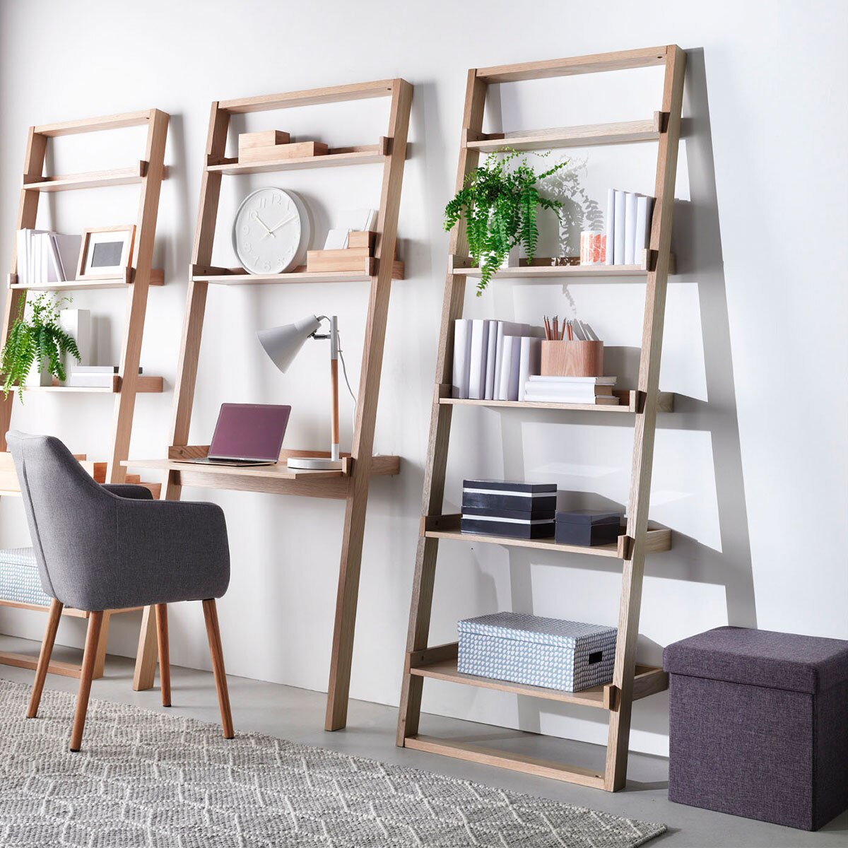 Caixa puf El Corte Inglés Cinzento-3