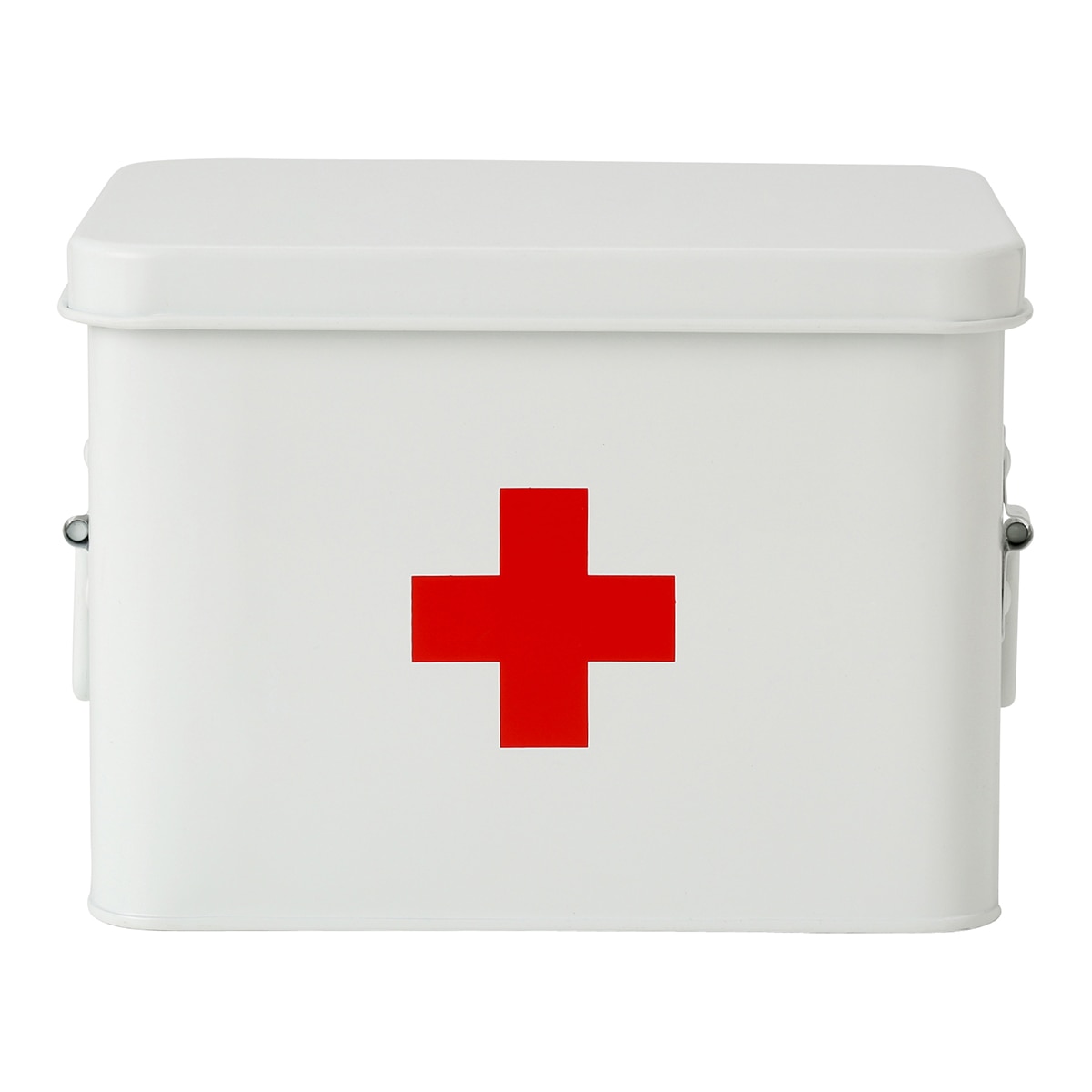 Kit de primeiros socorros de metal El Corte Inglés Branco-1