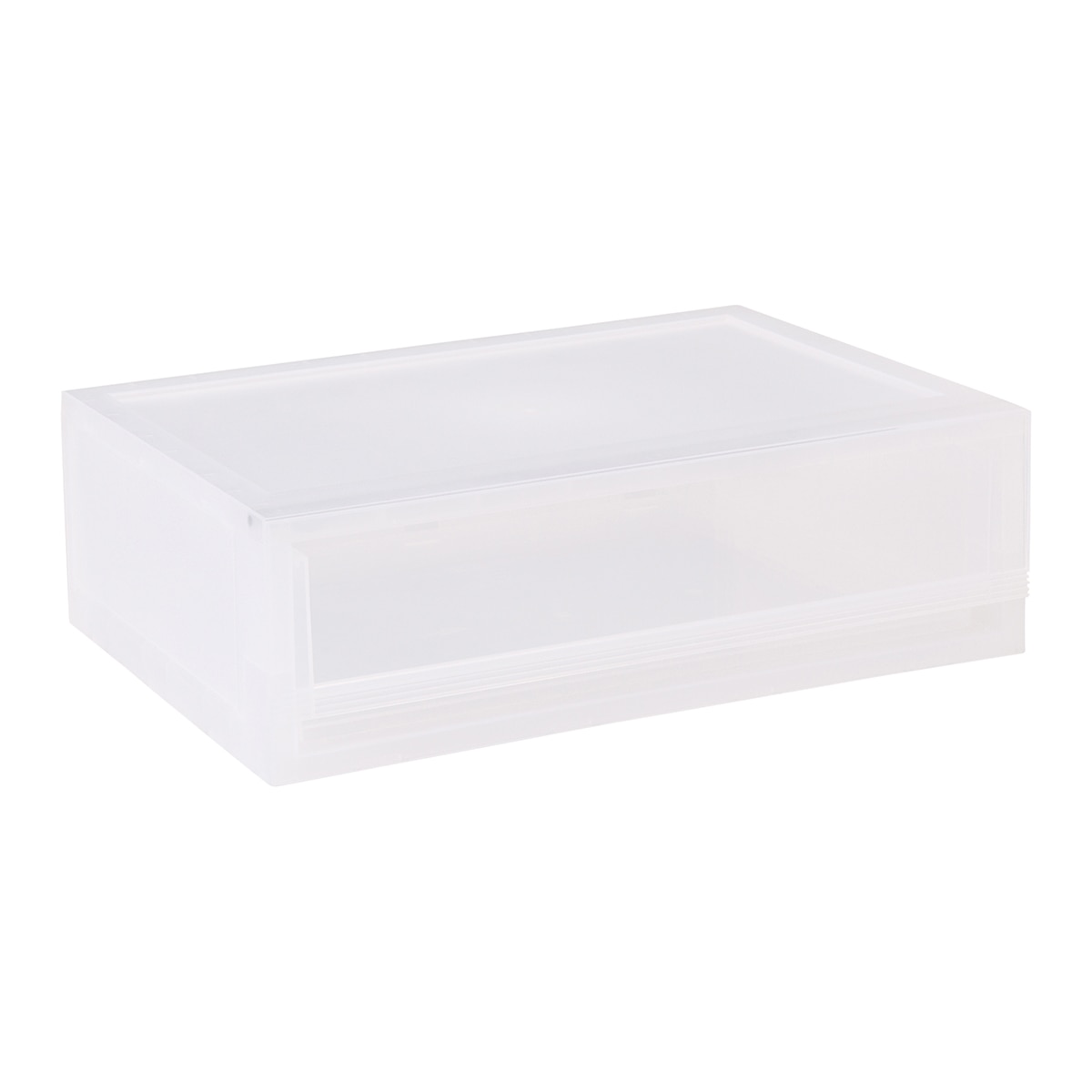 Gaveta empilhável transparente El Corte Inglés Transparente-2