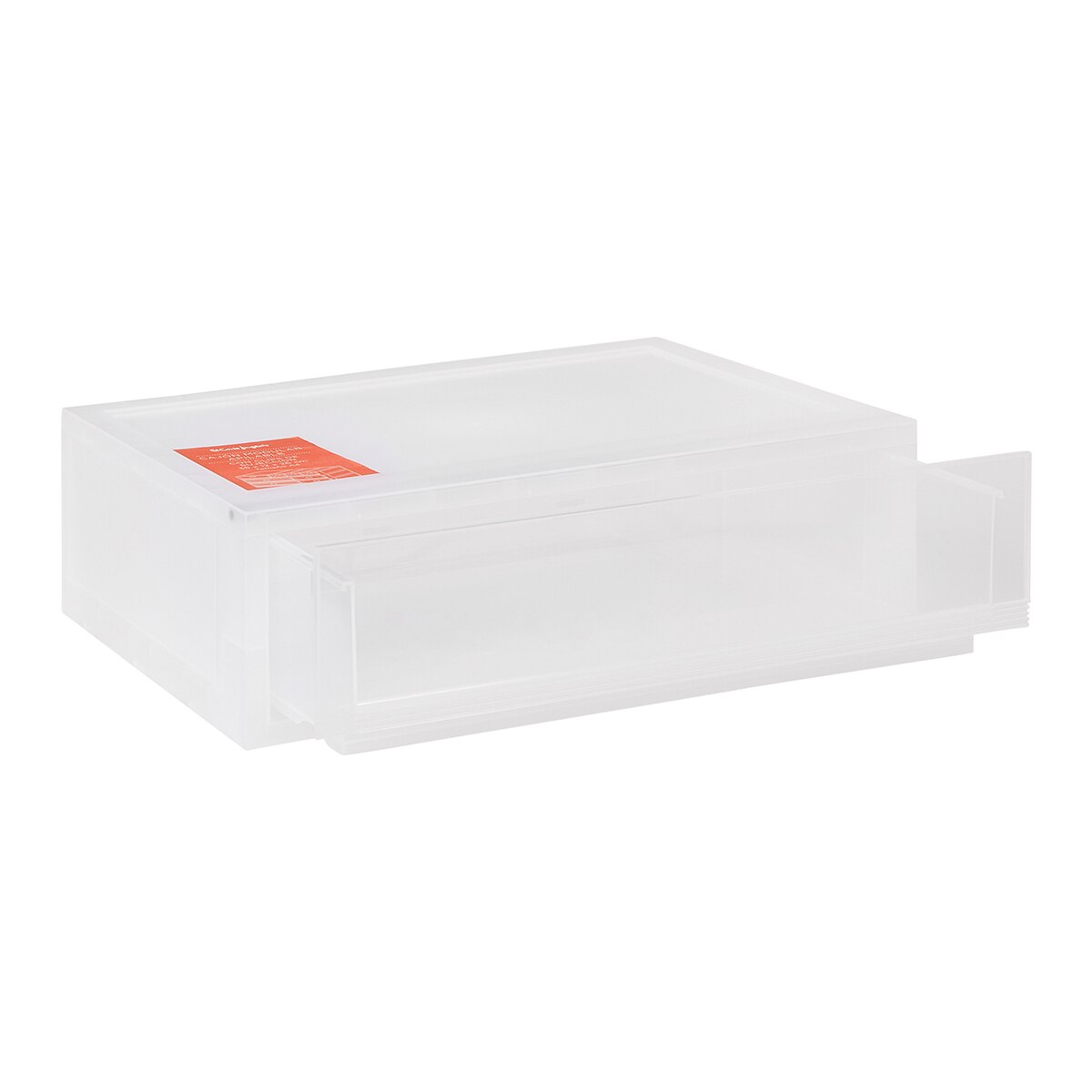 Gaveta empilhável transparente El Corte Inglés Transparente-3