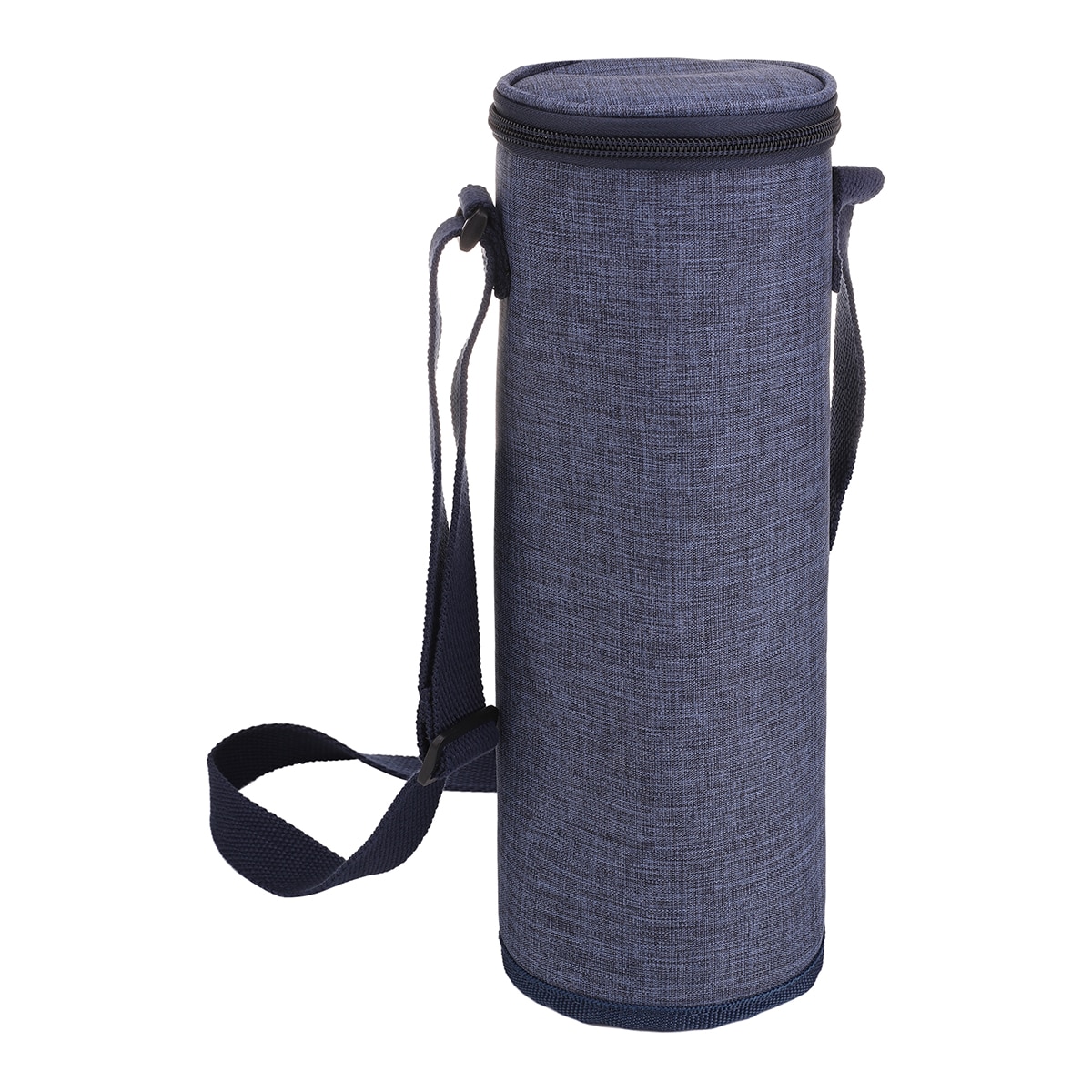 Imagem 0 de Porta-garrafas térmico azul Melange Campo e Praia