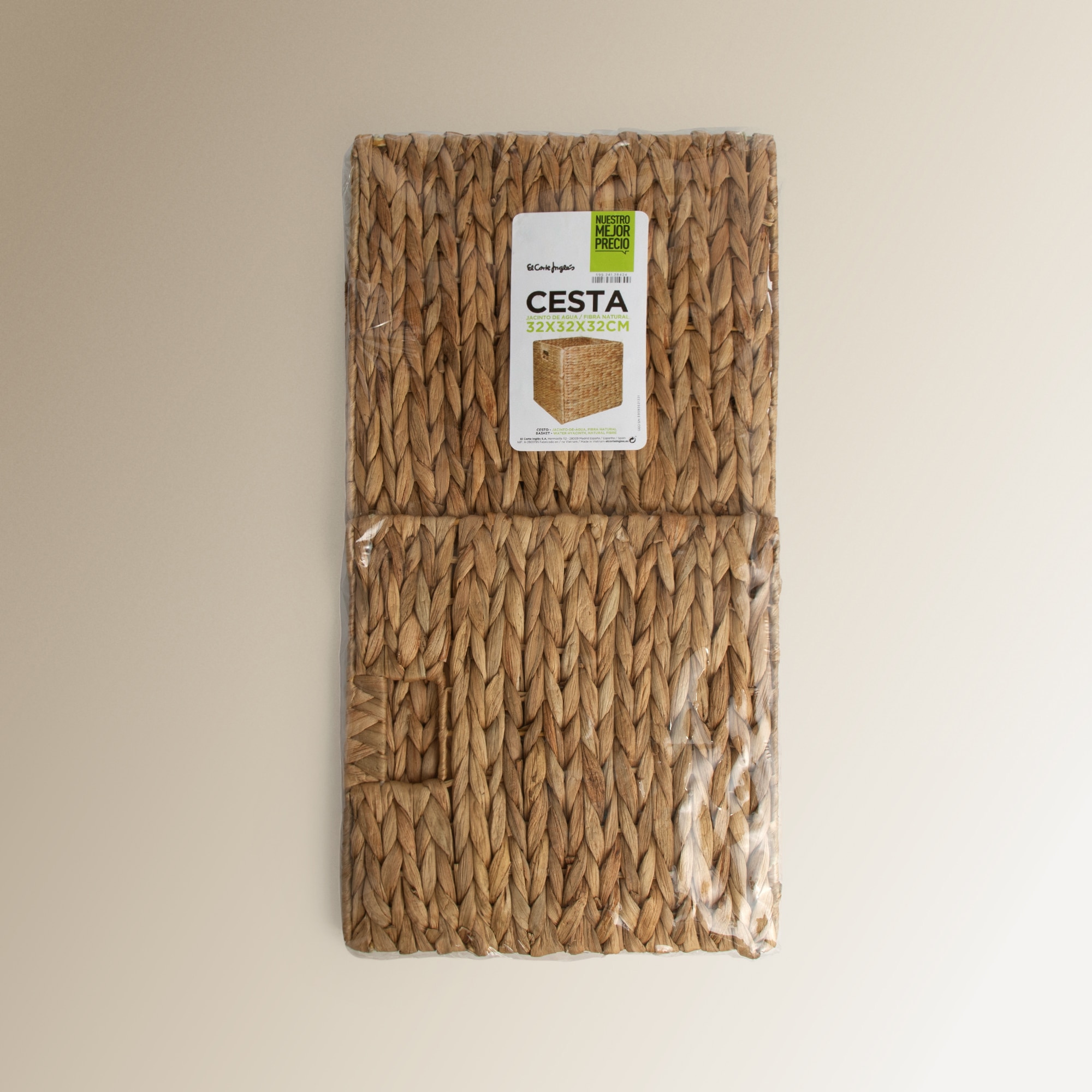 Caja organizadora plegable Nuestro Mejor Precio - El Corte Inglés Natural-4
