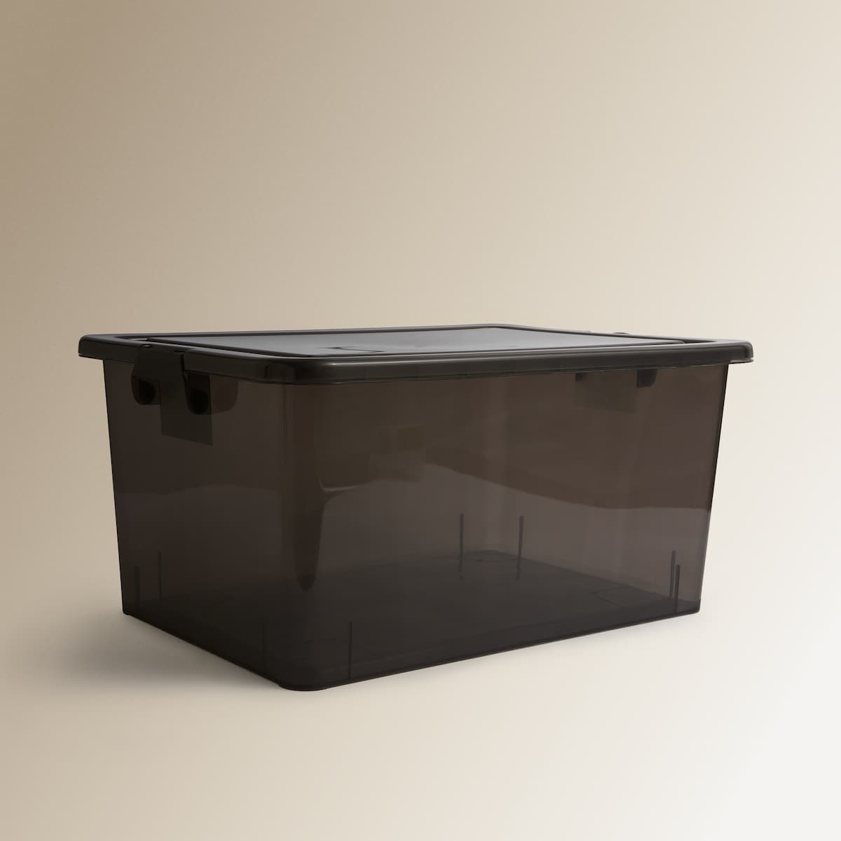 Caja de almacenaje con tapa Nuestro Mejor Precio - El Corte Inglés Gris-1