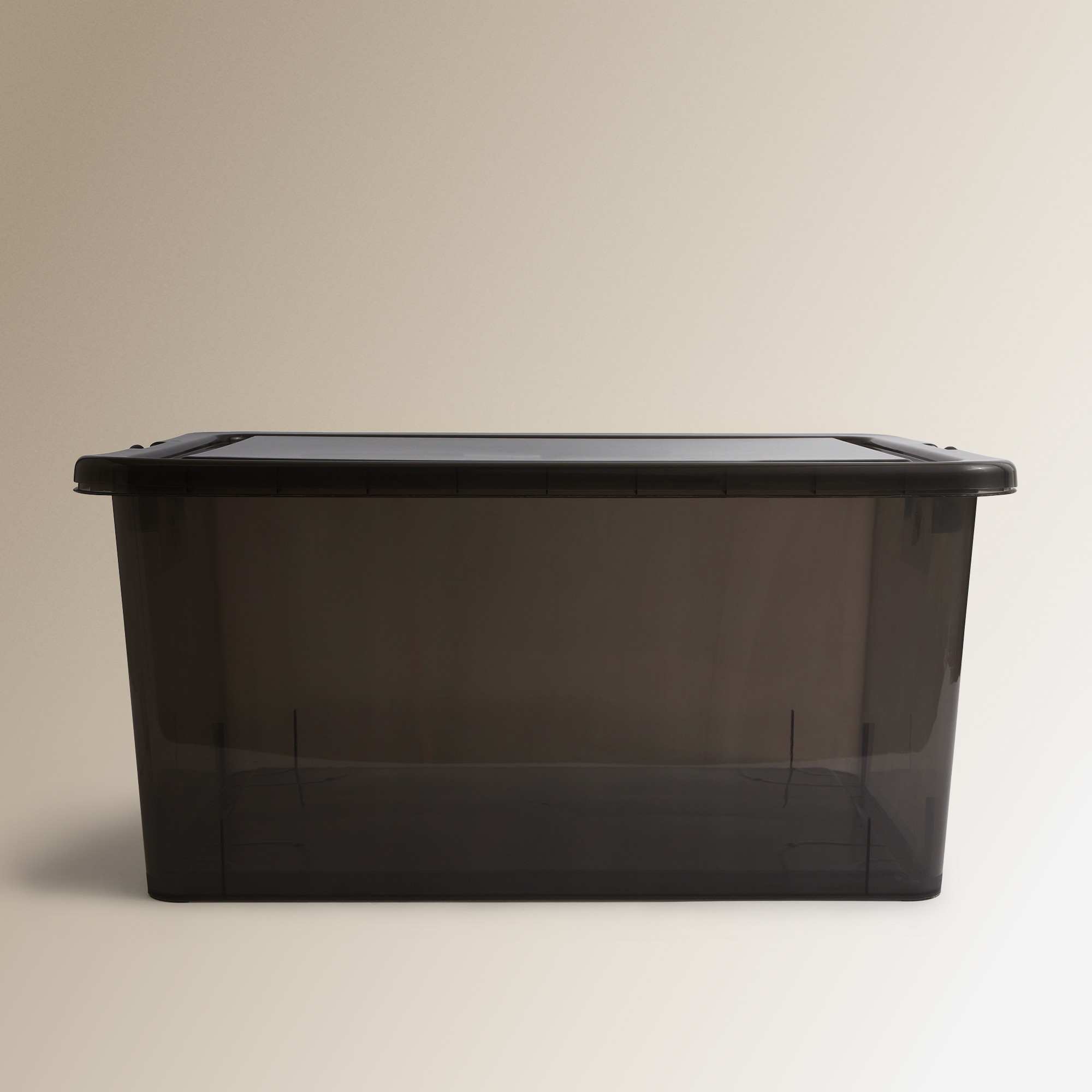 Caja de almacenaje con tapa Nuestro Mejor Precio - El Corte Inglés Gris-2