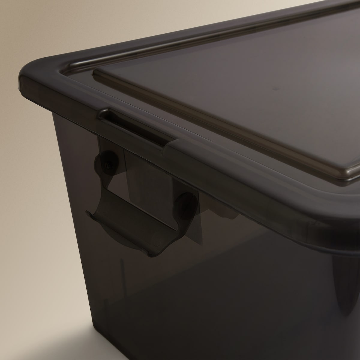 Caja de almacenaje con tapa Nuestro Mejor Precio - El Corte Inglés Gris-5