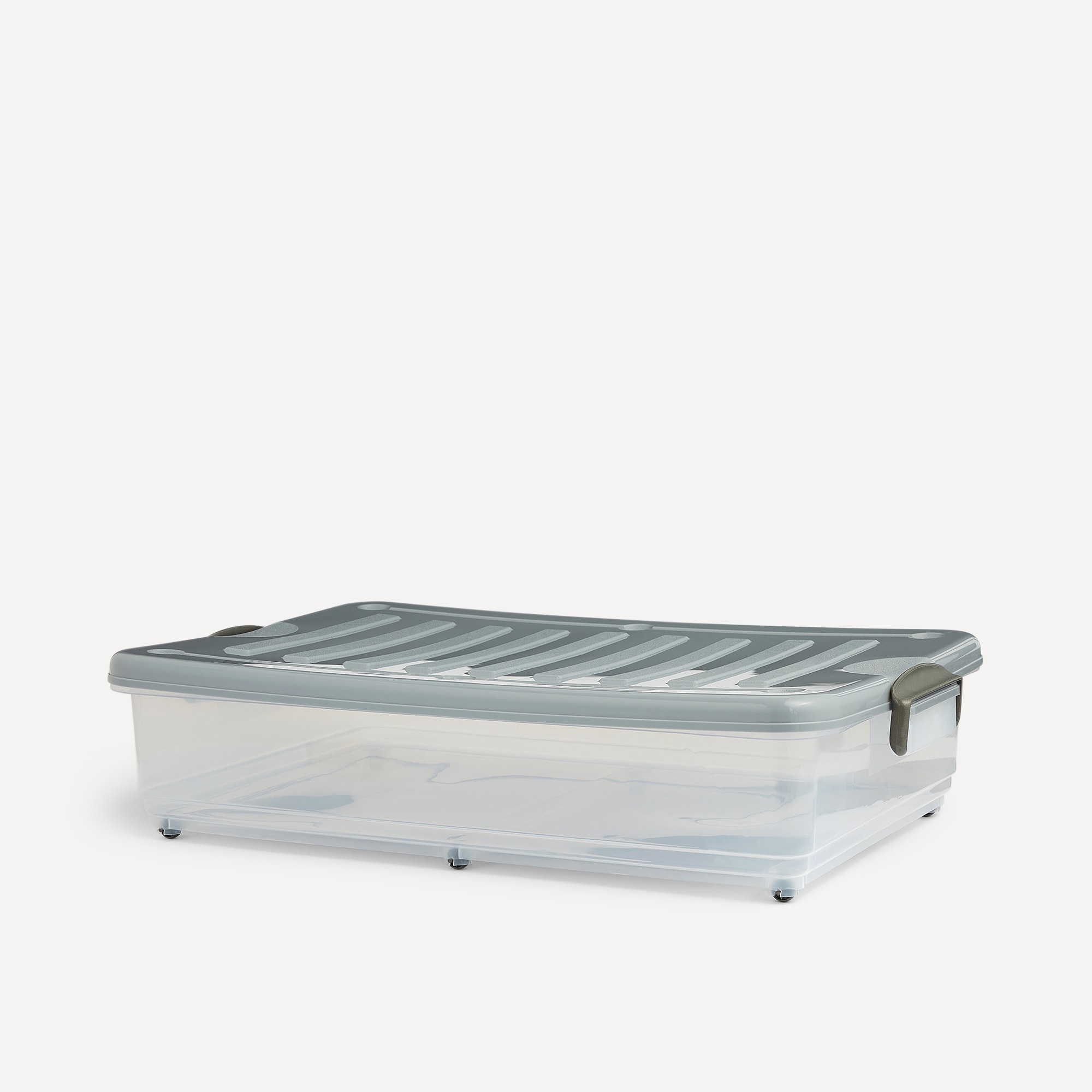 Caja de almacenaje bajo cama  TOP Basics El Corte Inglés Transparente-2