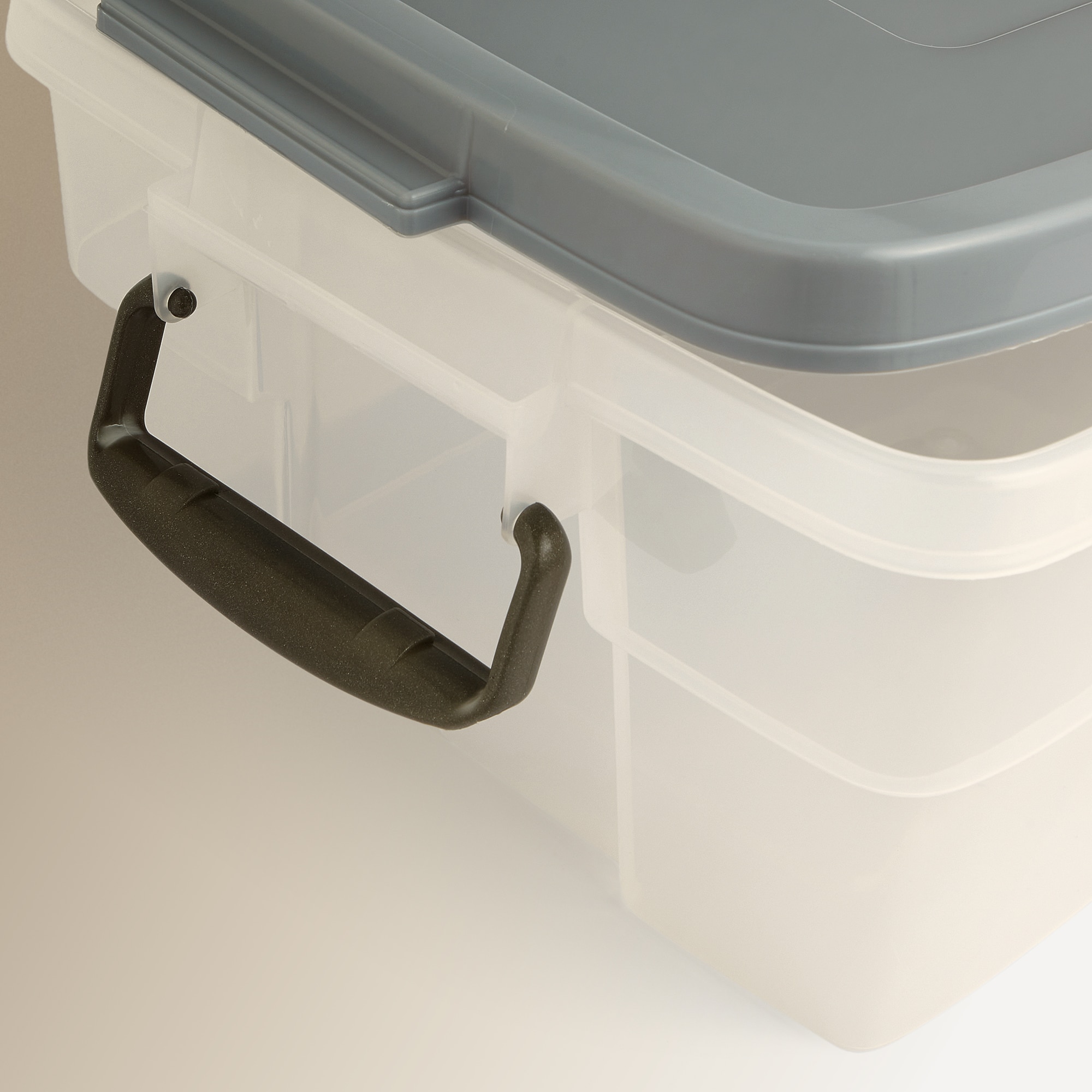 Caja de almacenamiento TOP Basics El Corte Inglés Transparente-4