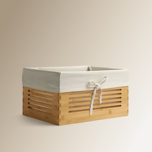 Caja organizadora de bambú El Corte Inglés