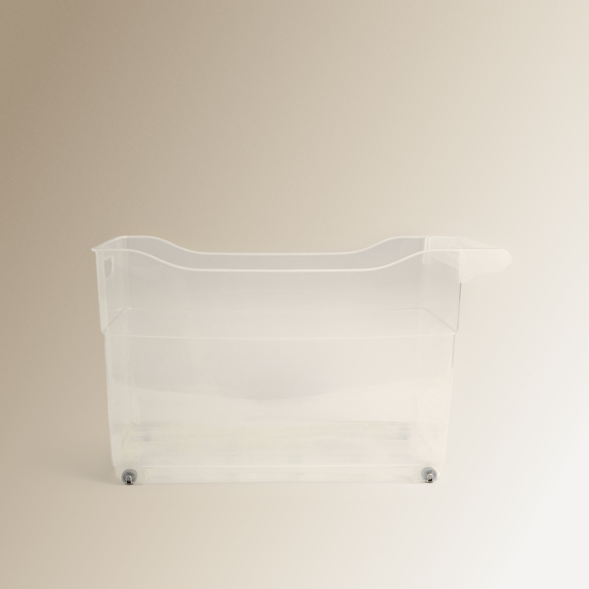 Organizador Grande com Rodas para Armários de Cozinha Transparente-2