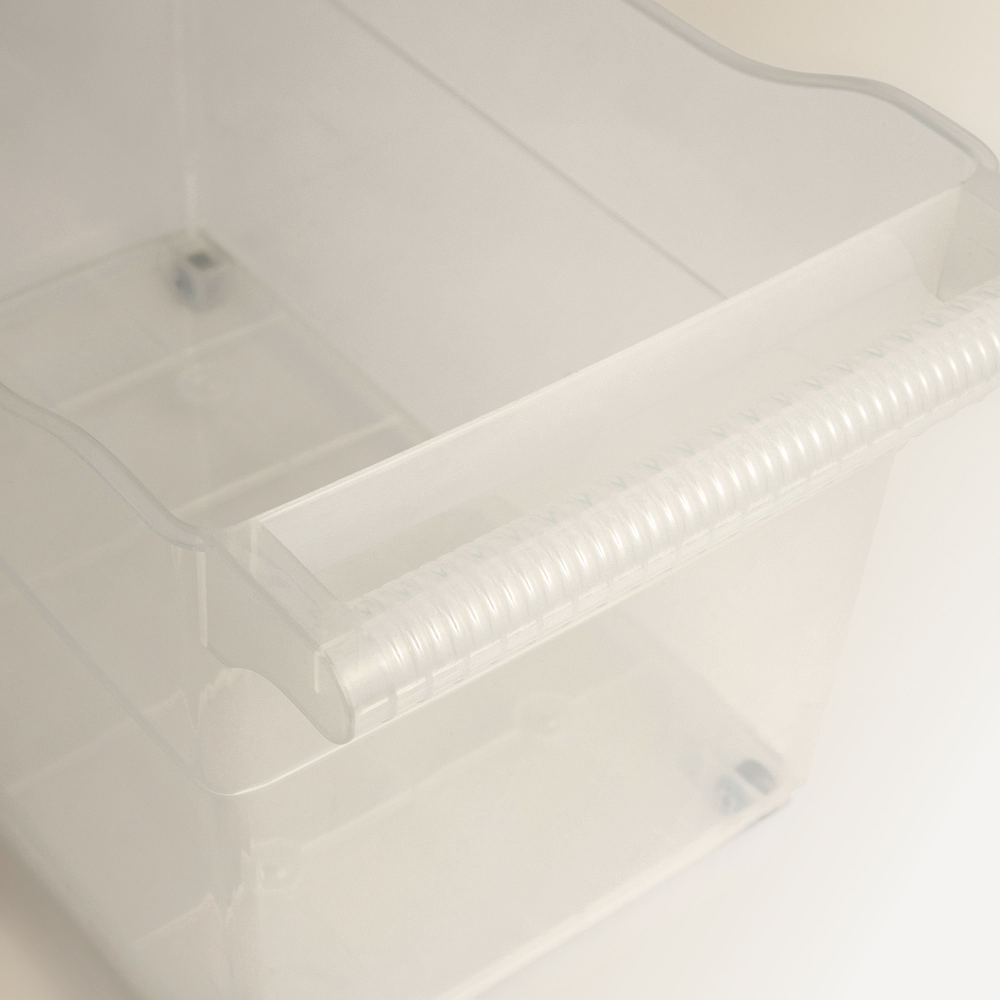 Organizador Grande com Rodas para Armários de Cozinha Transparente-3