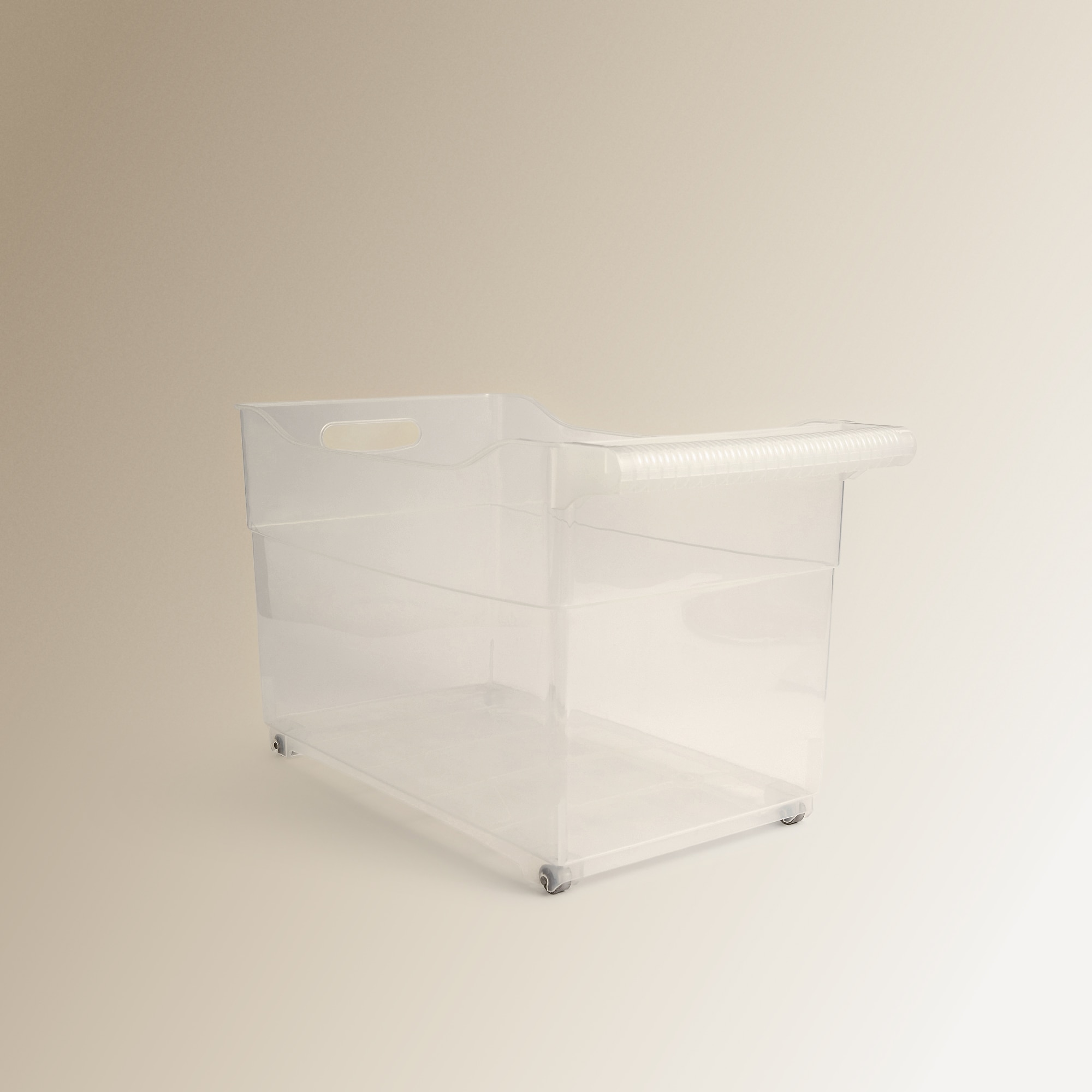 Organizador Grande com Rodas para Armários de Cozinha Transparente-7