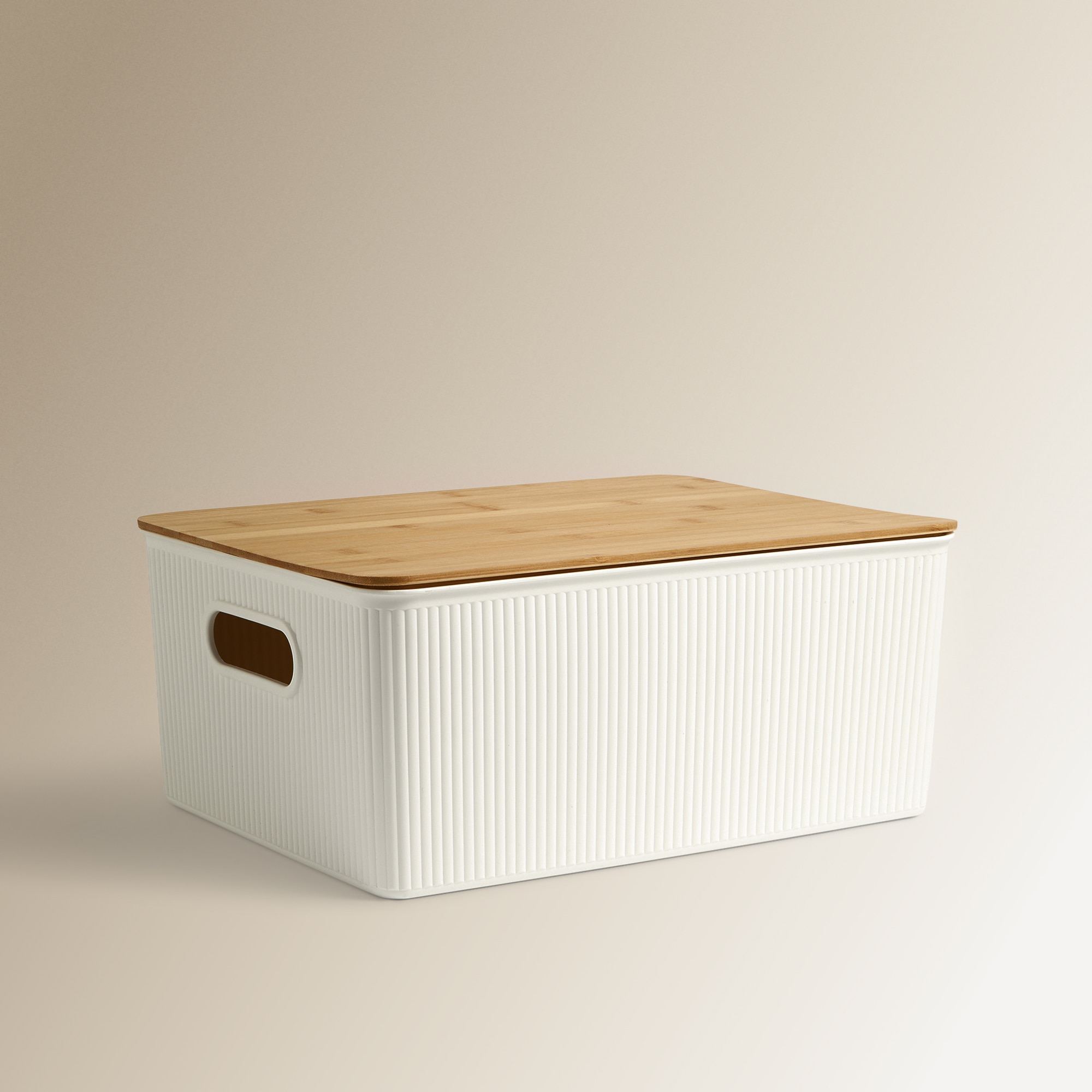 Imagem 0 de Caixa Organizadora com Tampa de Bambu