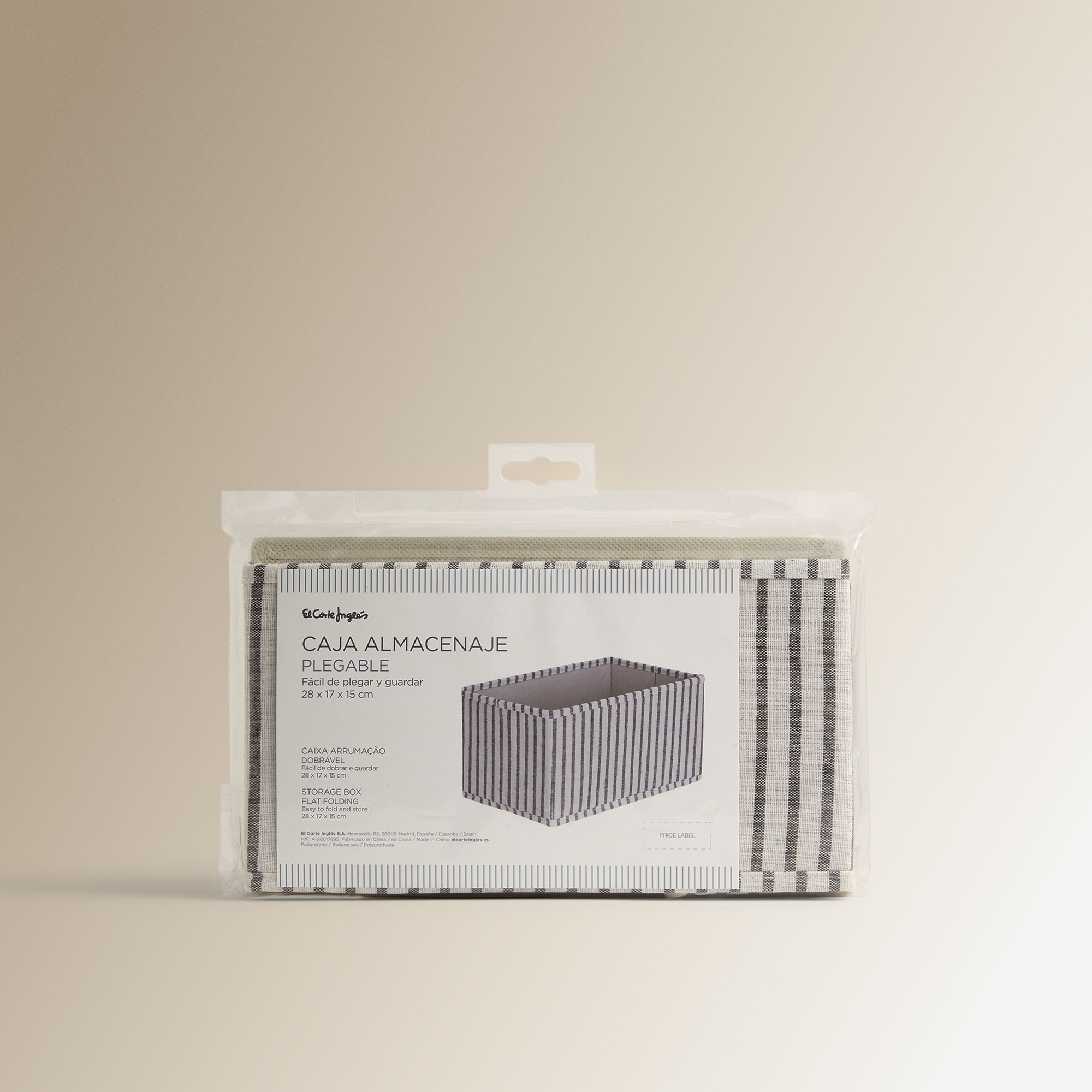 Caixa Dobrável Navy Branco-3