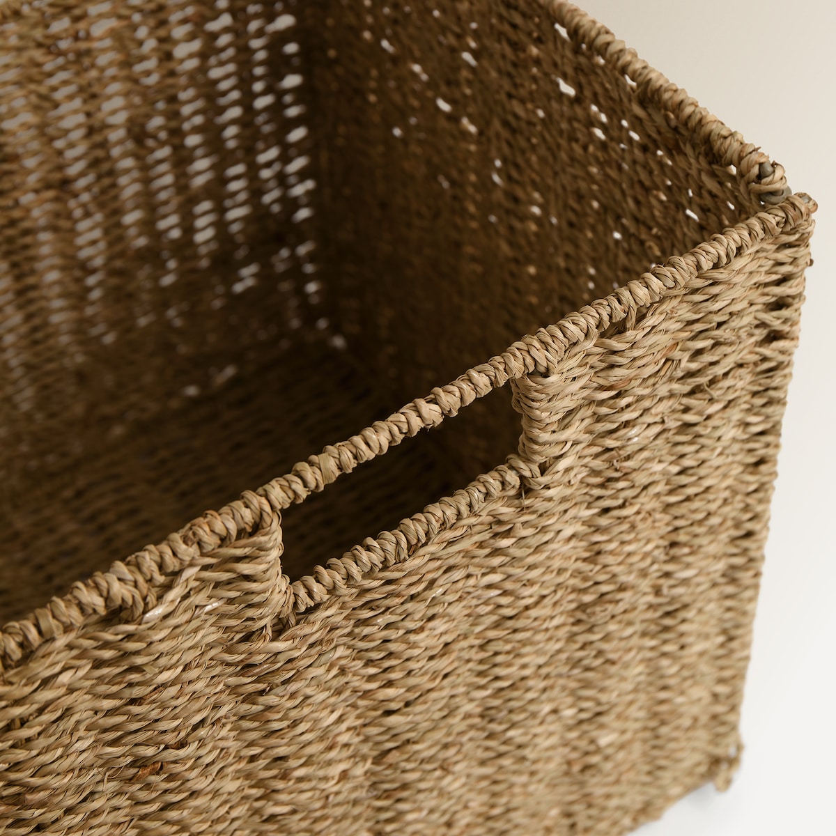 Caixa Organizadora Dobrável Seagrass Natural-2