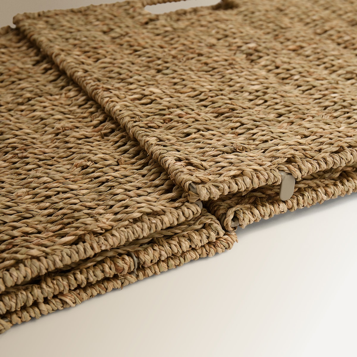 Caixa Organizadora Dobrável Seagrass Natural-3