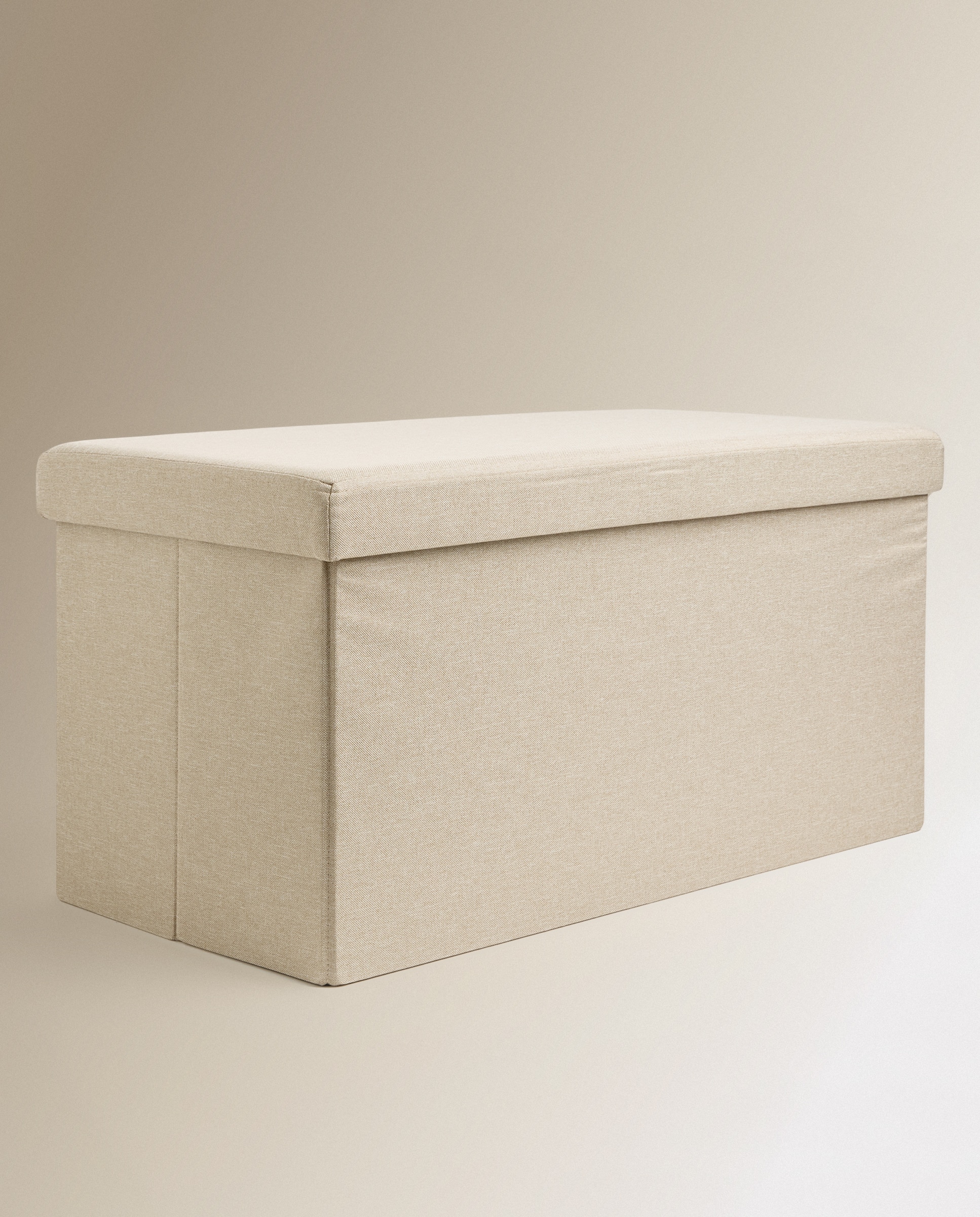 Caixa puf duplo El Corte Inglés Bege-1