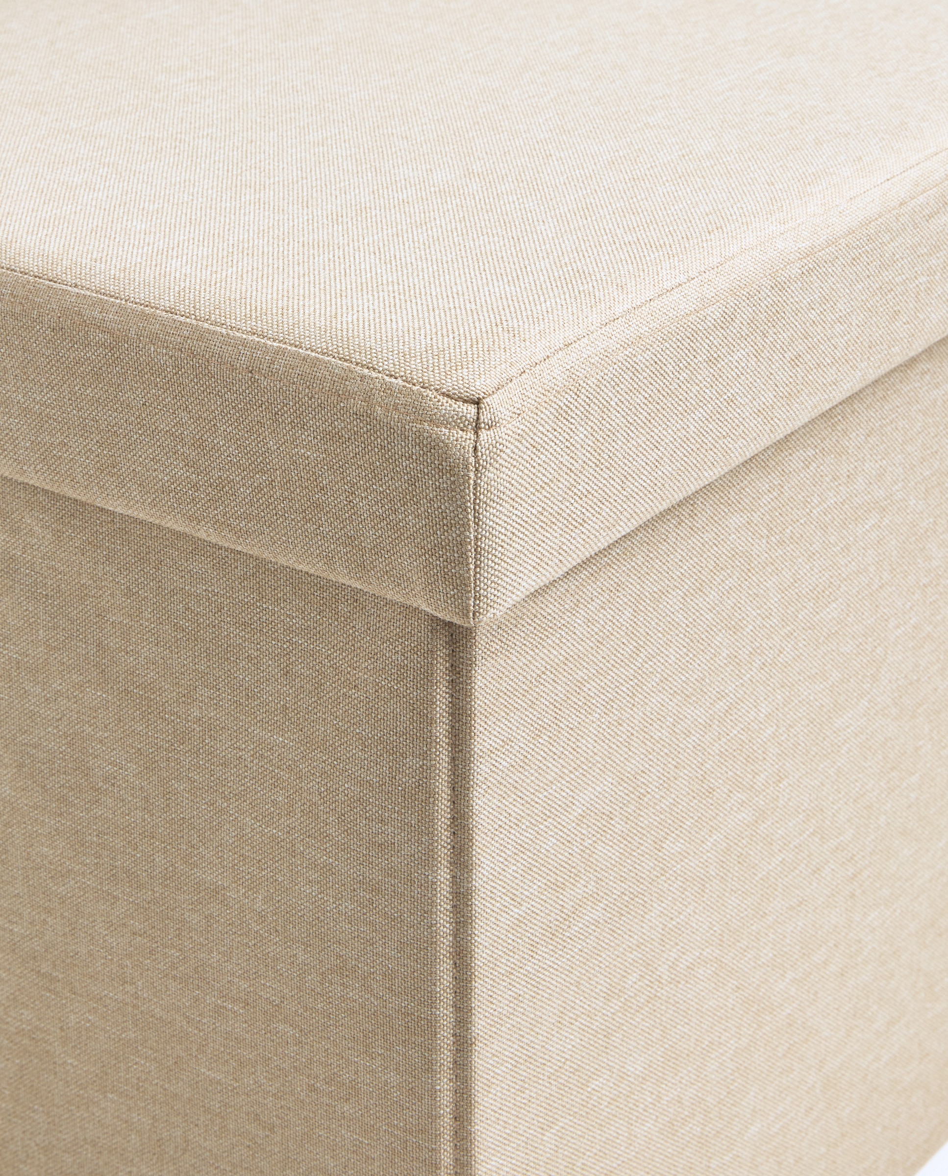 Caixa puf duplo El Corte Inglés Bege-2