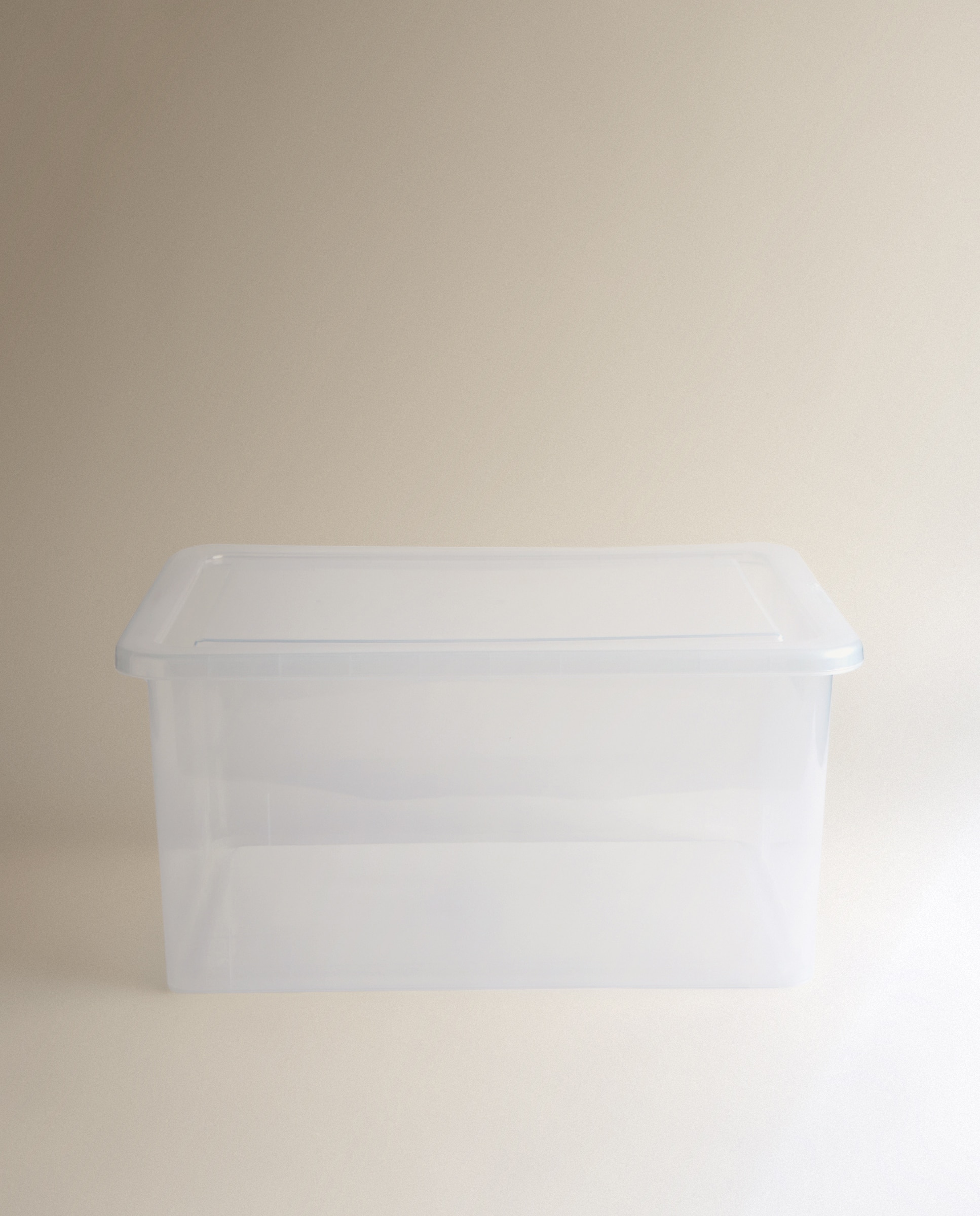 Caja de almacenaje con tapa - Transparente 3,5 litros Transparente-2
