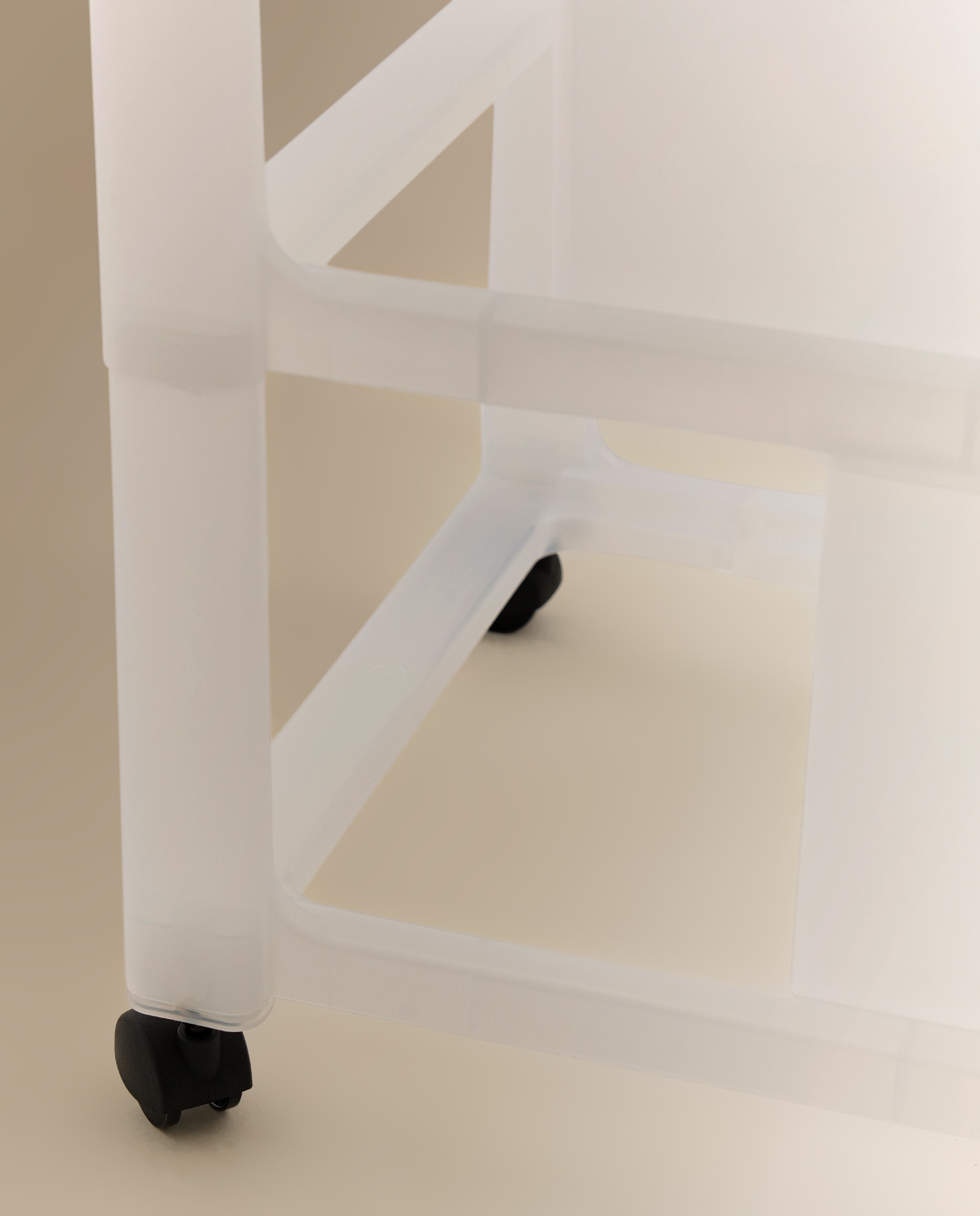Móvel com 3 Gavetas e Rodas Módulo Transparente-5