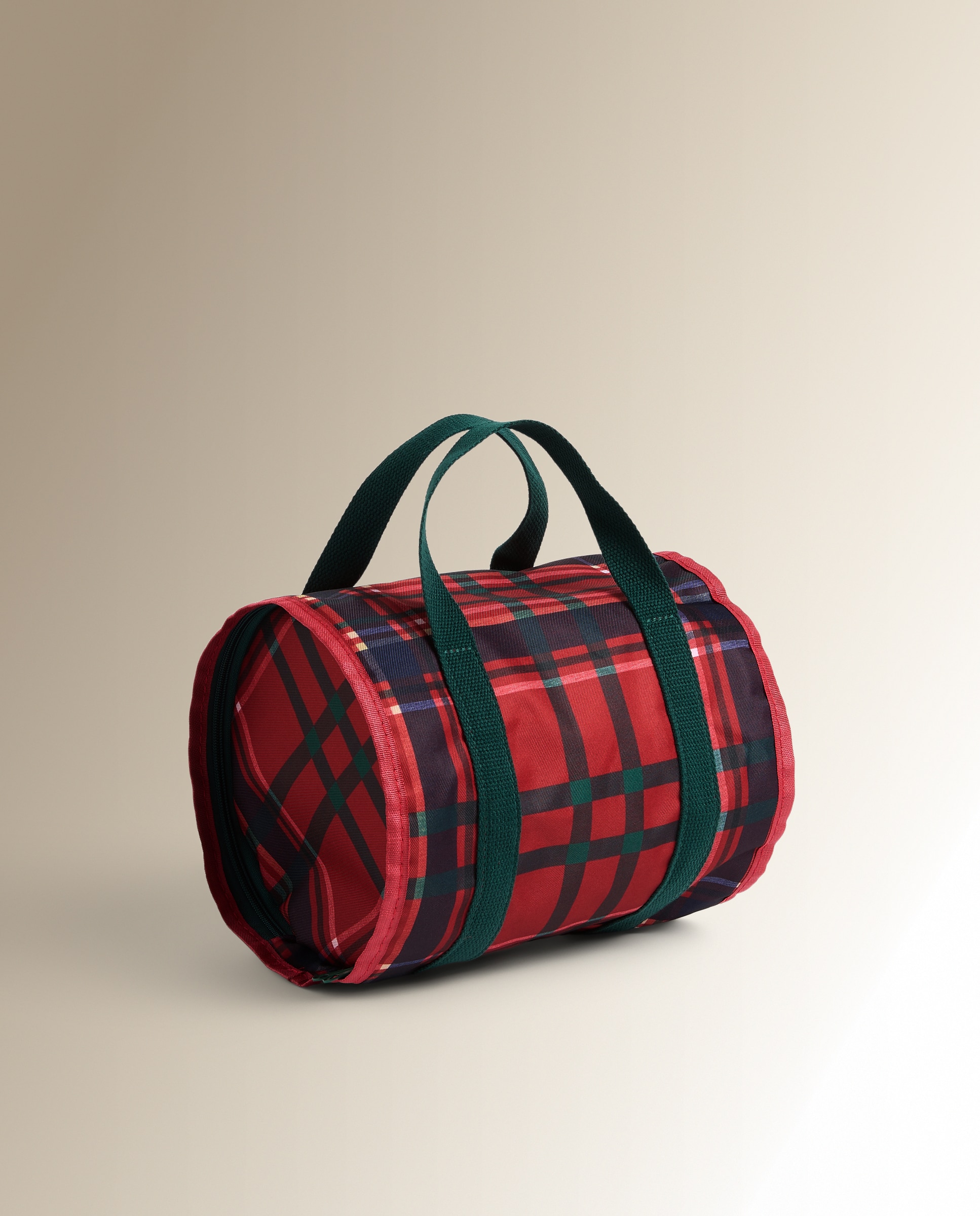 Imagen 2 de Funda para luces tartán Navidad - Rojo Rojo