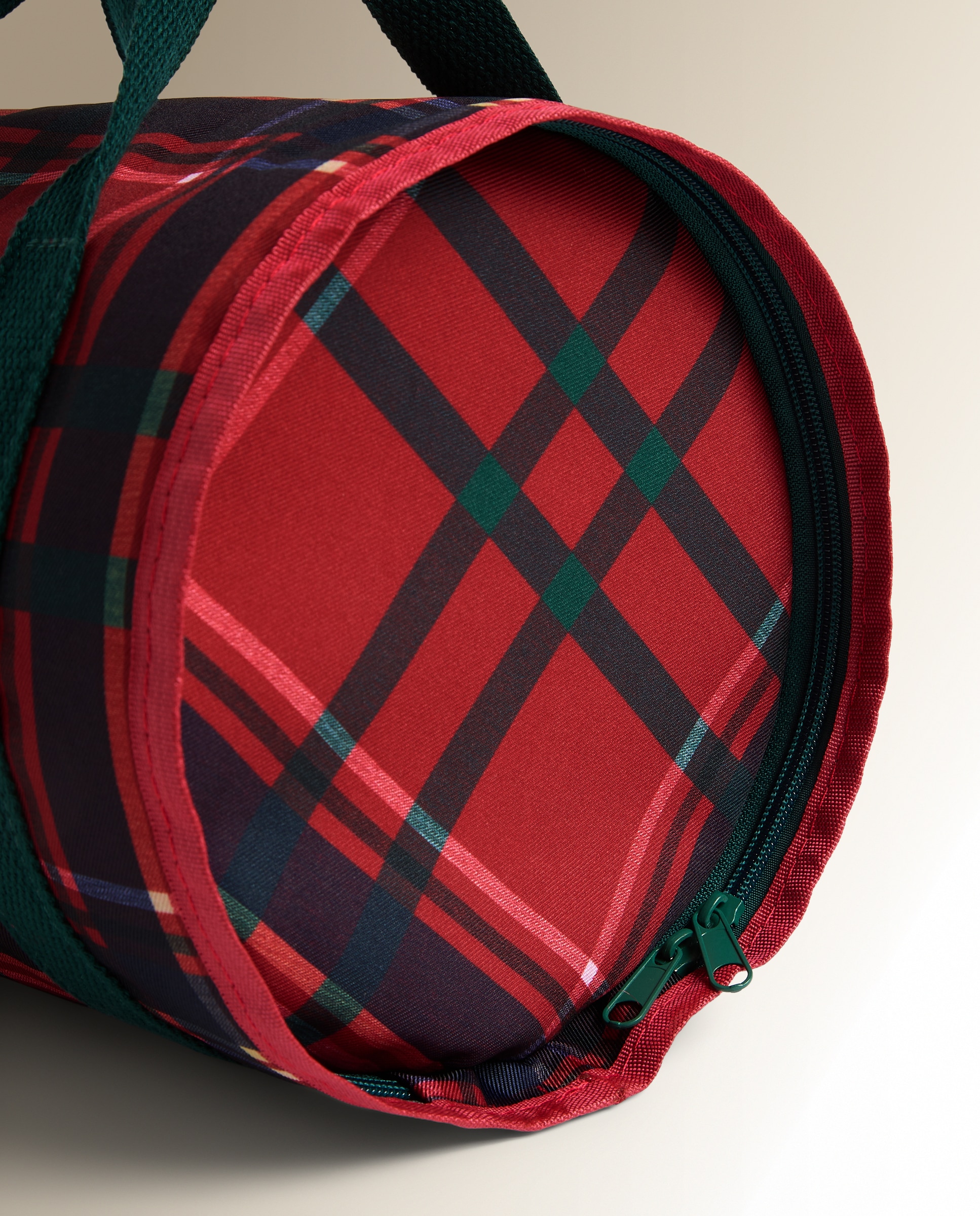 Imagen 3 de Funda para luces tartán Navidad - Rojo Rojo