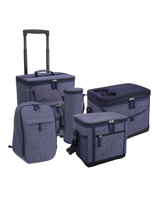 Colecção porta-alimentos e bebidas Azul 1