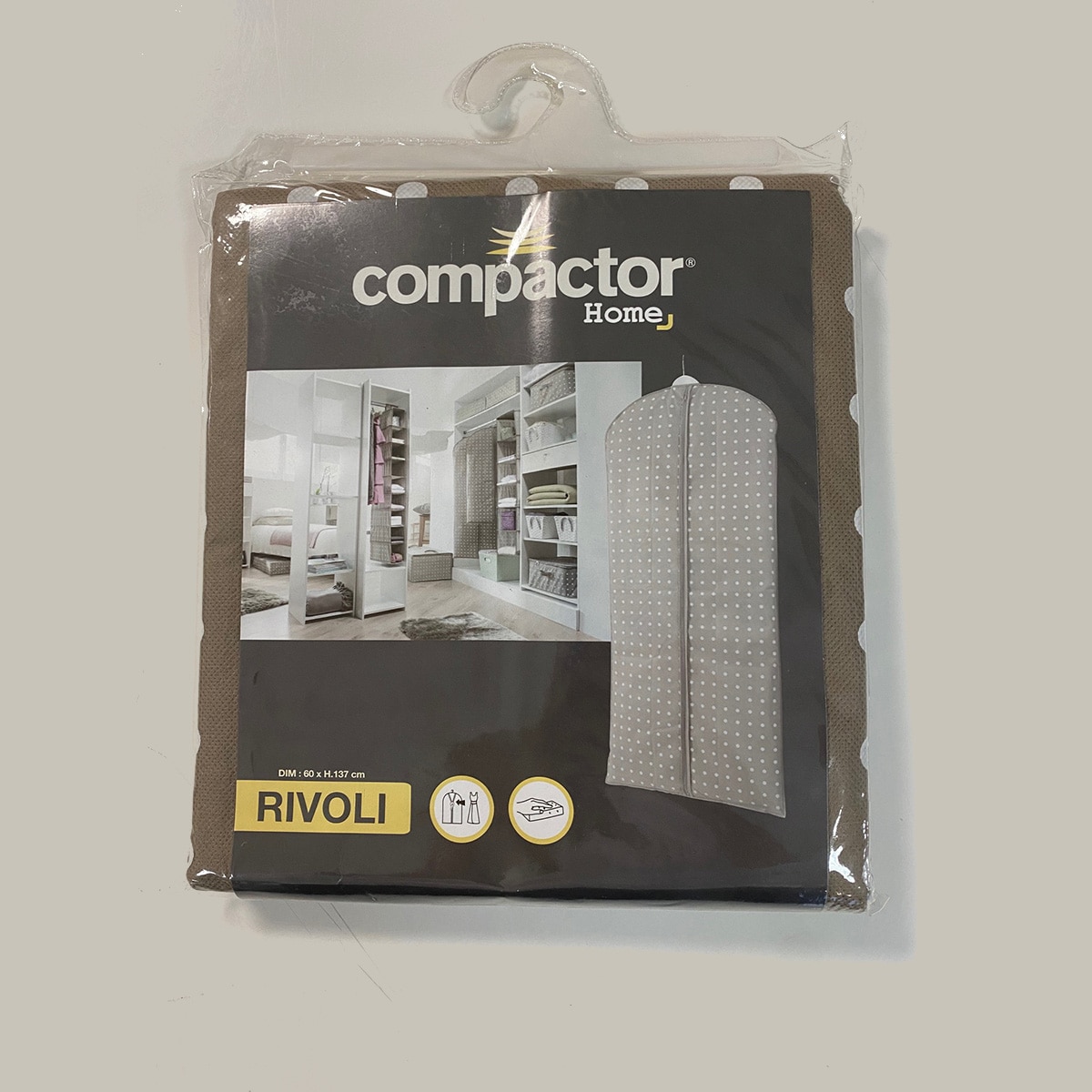 Funda abrigos Rivoli Compactor® Beige-5