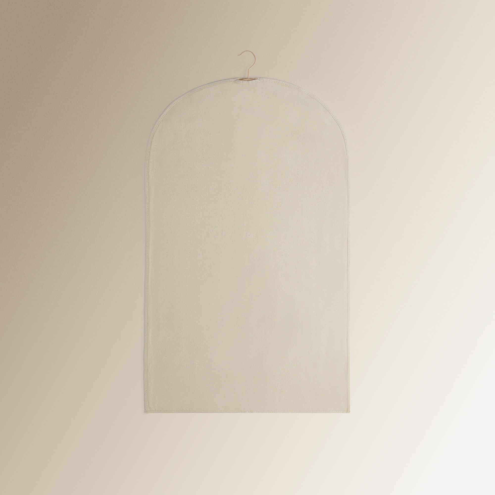 Capa para fatos de algodão orgânico Natural-2