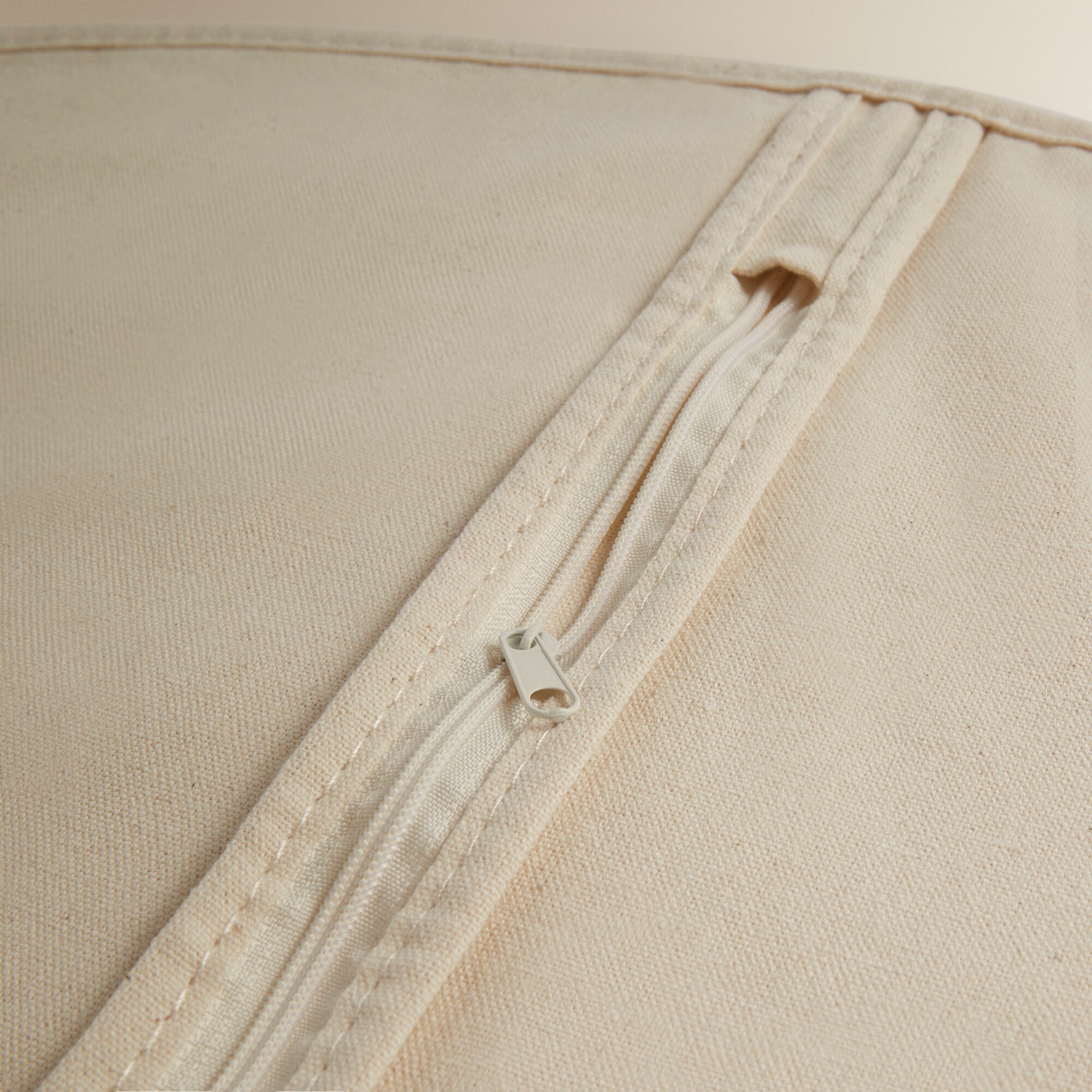 Capa para fatos de algodão orgânico Natural-3