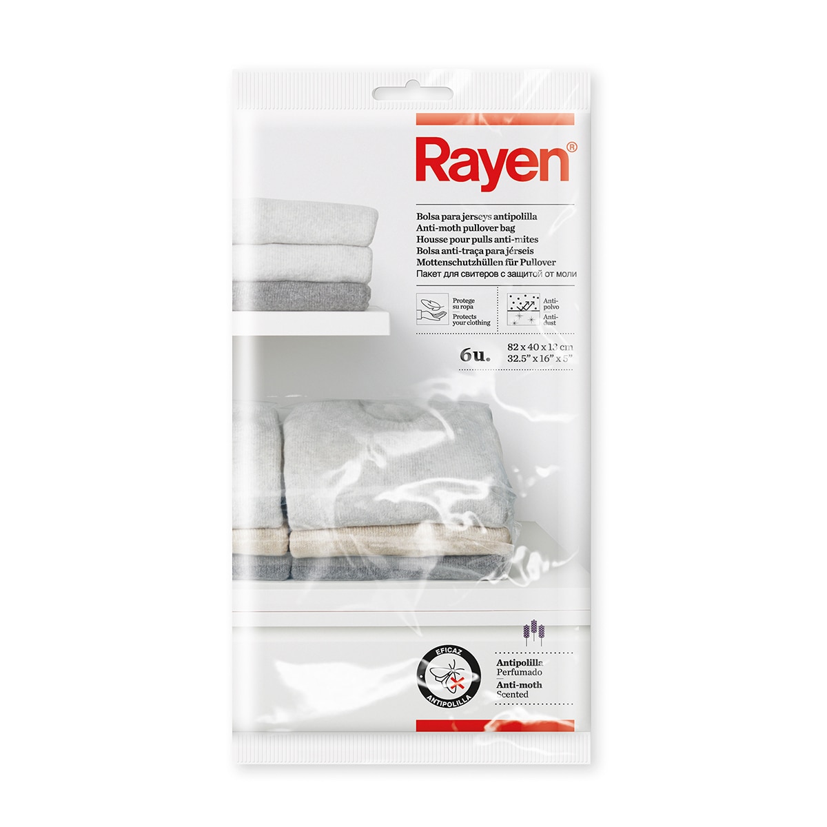 Imagem 0 de Conjunto de 6 capas para sweaters Rayen