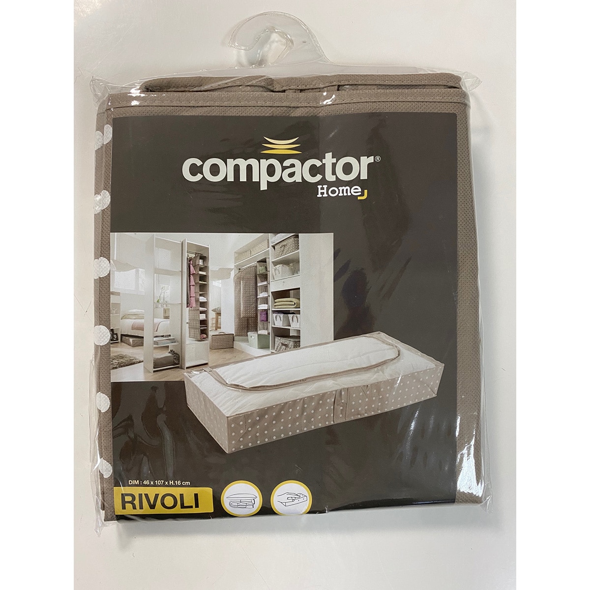 Funda para ropa multiusos Rivoli Compactor® Beige-3