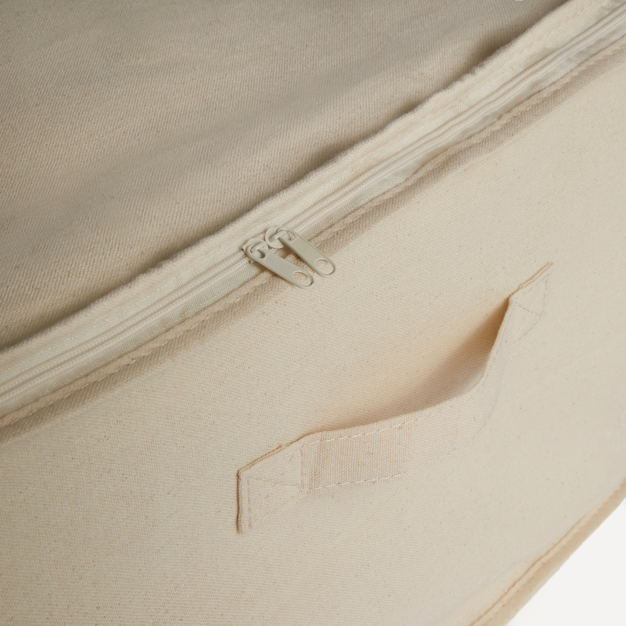 Capa para mantas de algodão orgânico Natural-3