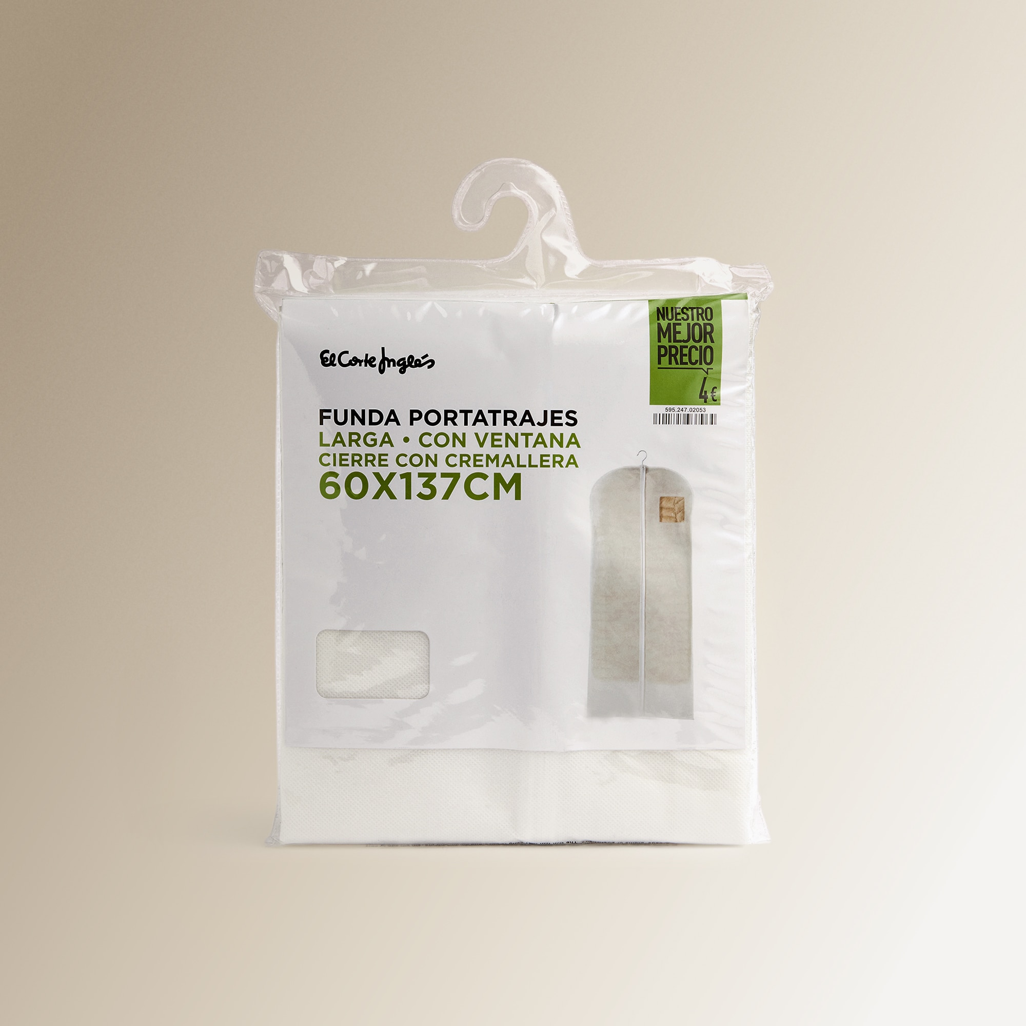 Funda para abrigos Nuestro Mejor Precio - El Corte Inglés Blanco-6