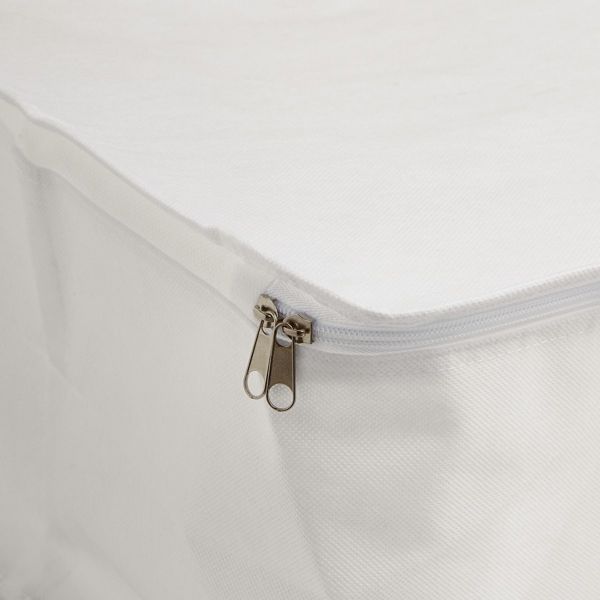 Caja organizadora de tela Nuestro Mejor Precio - El Corte Inglés Blanco-4