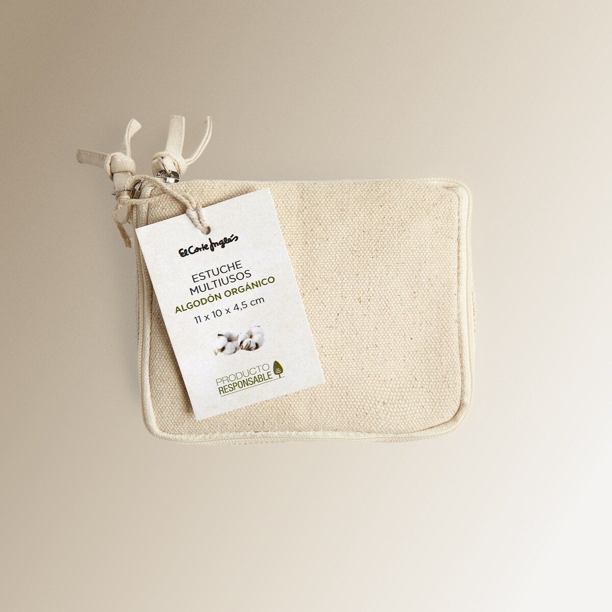 Estojo de Algodão Natural-4