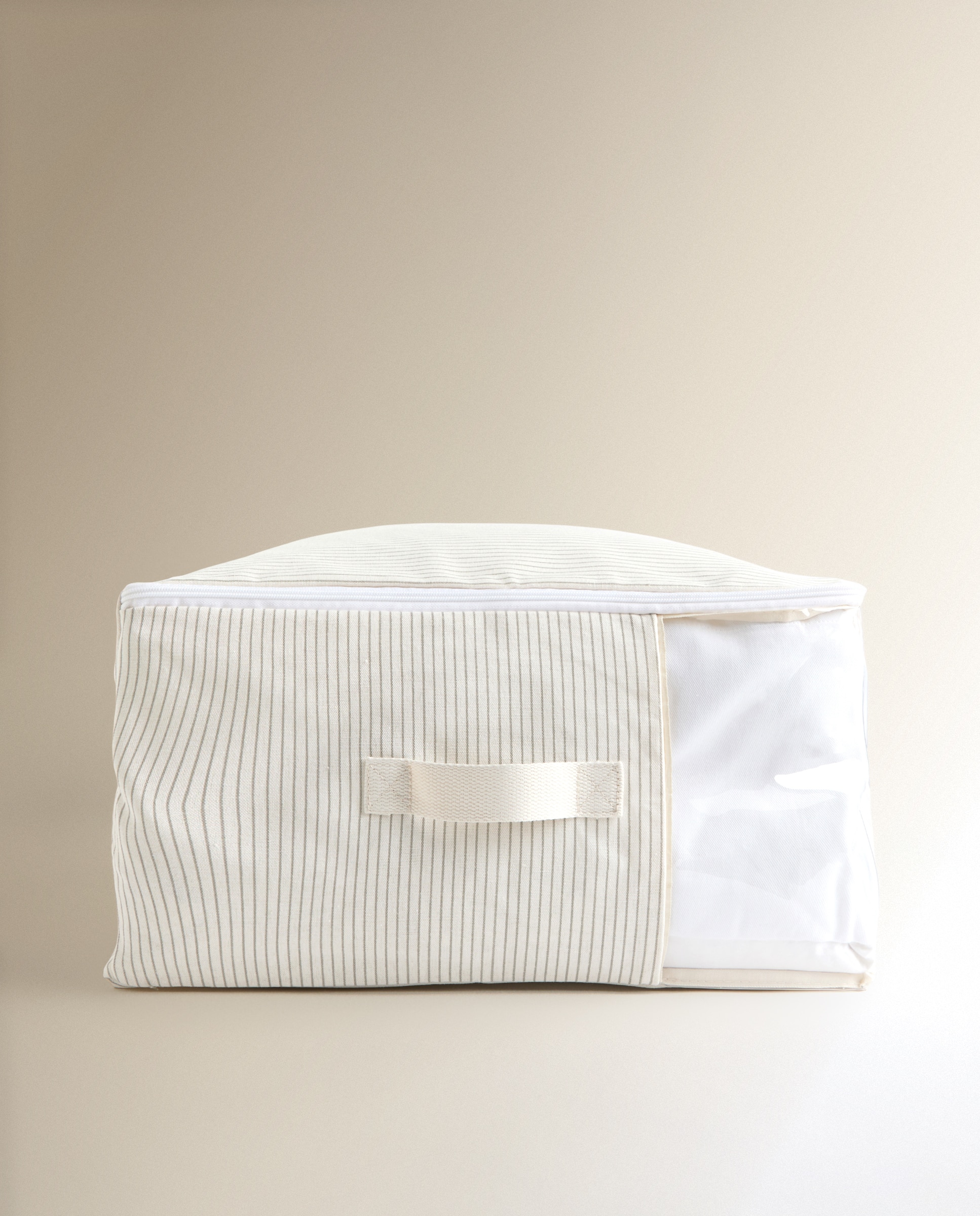 Capa para Cobertores Riscas Cru-2