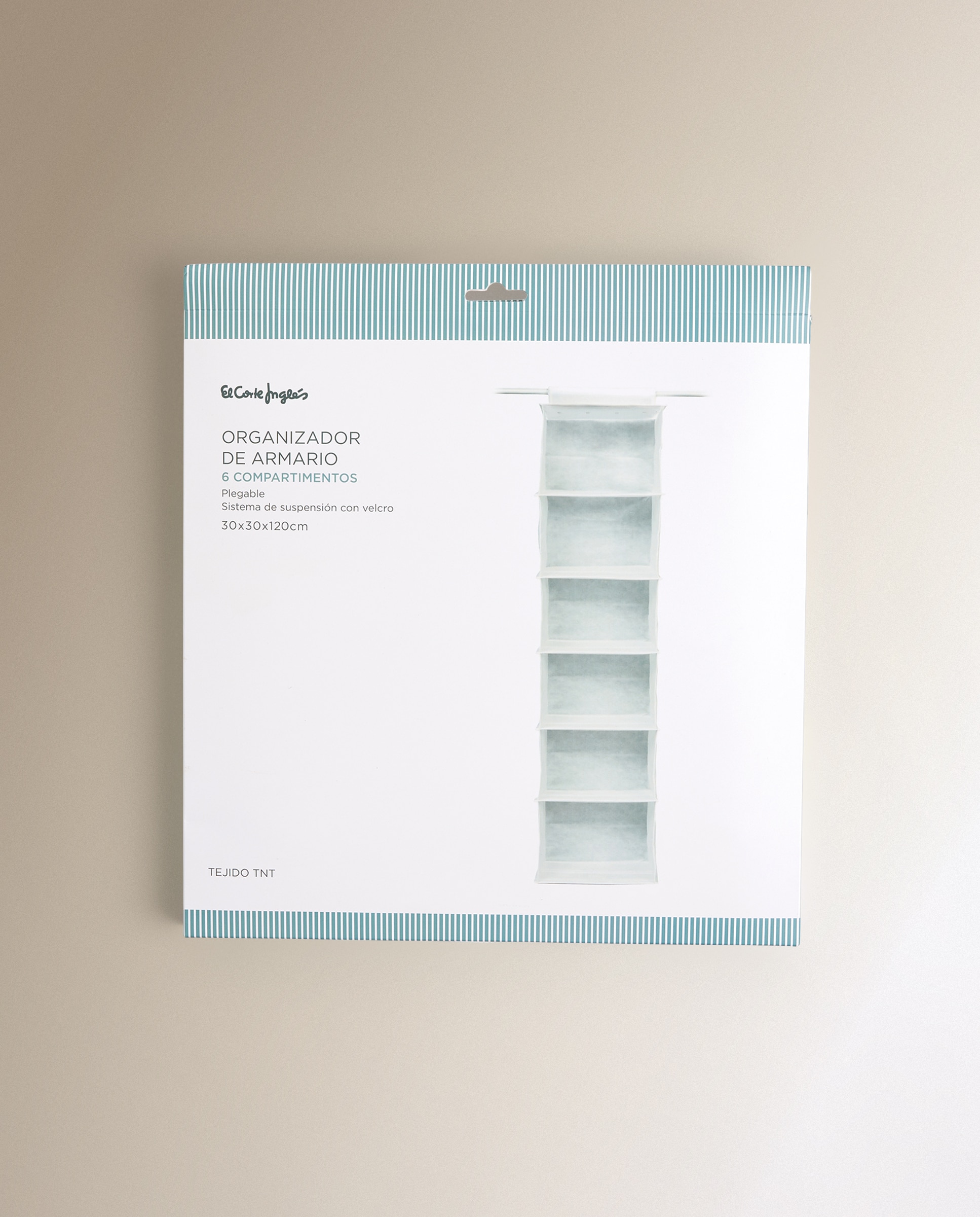 Organizador de Armário com 6 Compartimentos Branco-5