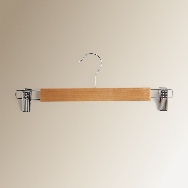 Imagen 0 de Set de 3 perchas con pinzas Basics El Corte Inglés