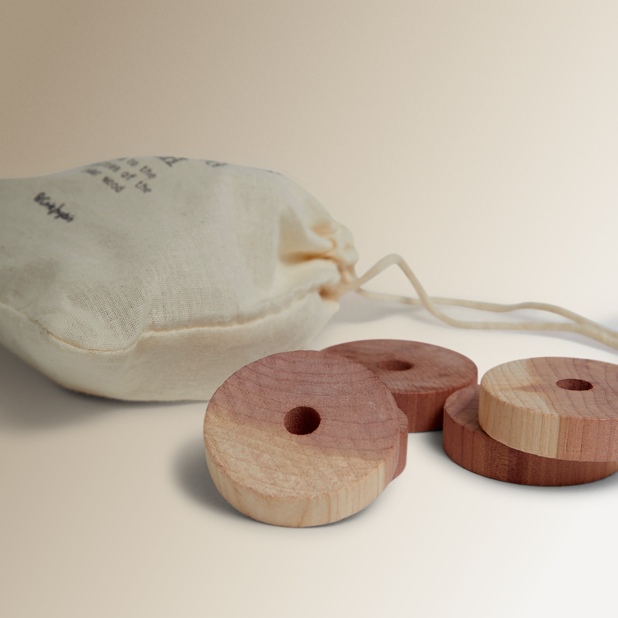 Pack de 8 Discos de Cedro Natural-2