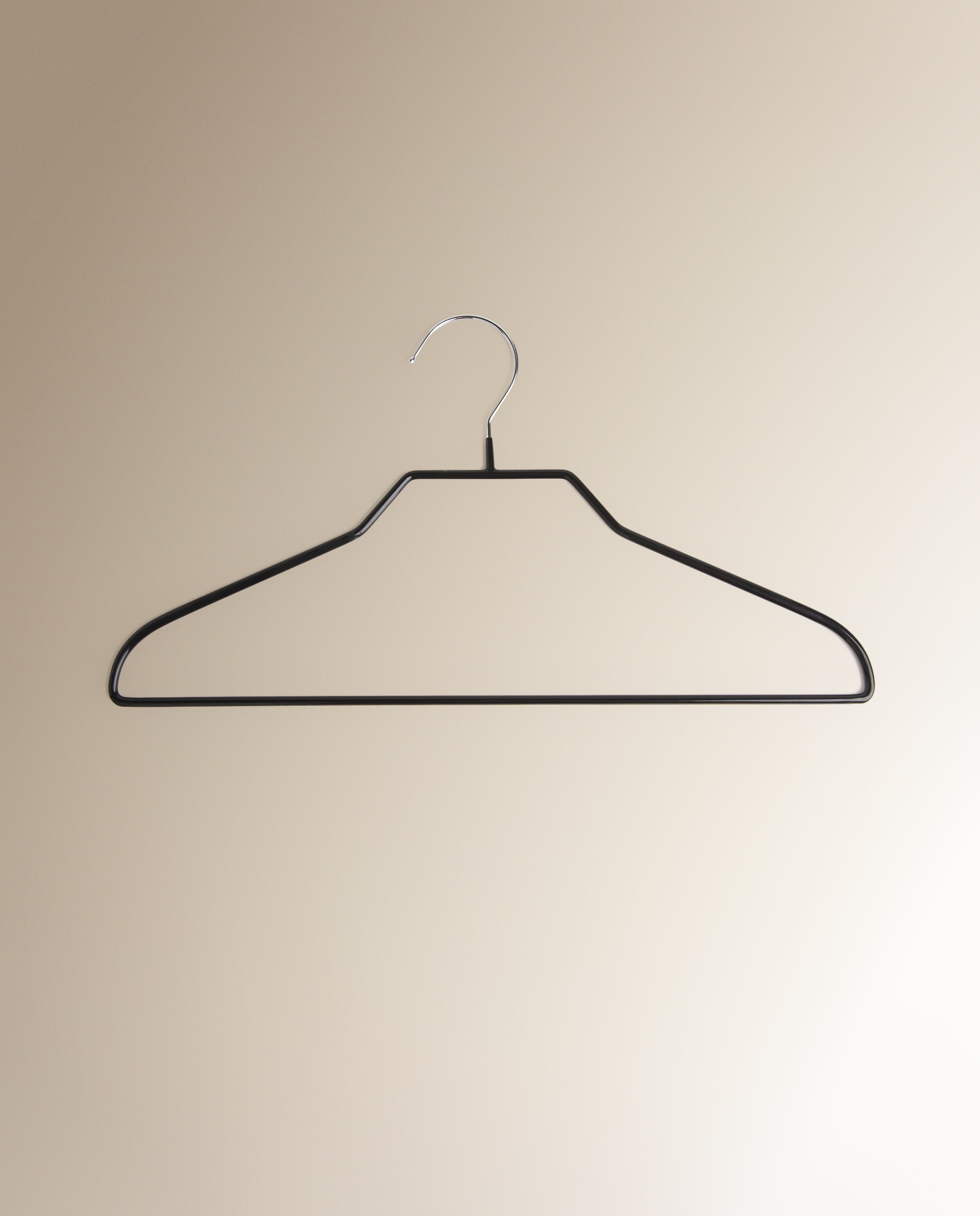 Conjunto de 6 Cabides Antideslizantes Preto-3