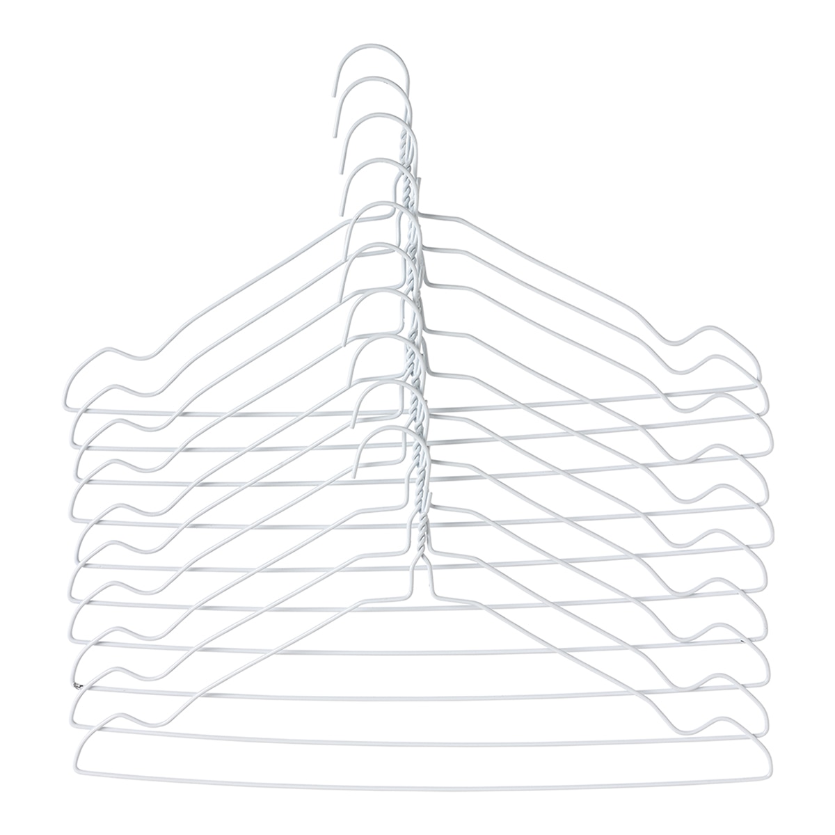 Imagen 0 de Set de 10 perchas metálicas El Corte Inglés