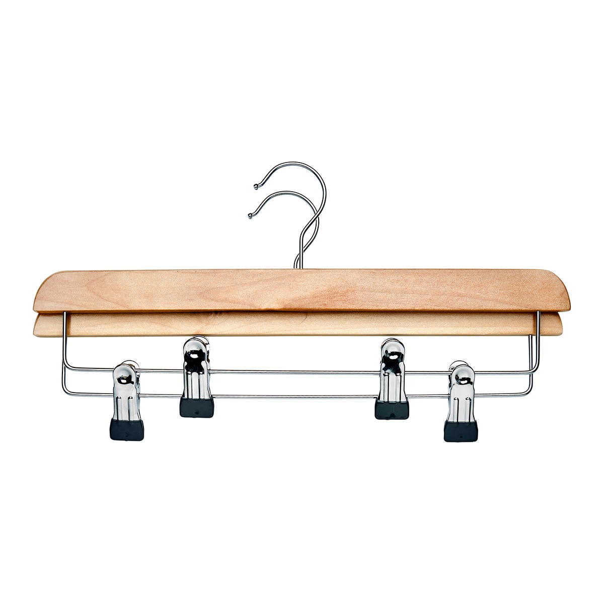 Imagen 0 de Set de 2 perchas para faldas con pinzas El Corte Inglés