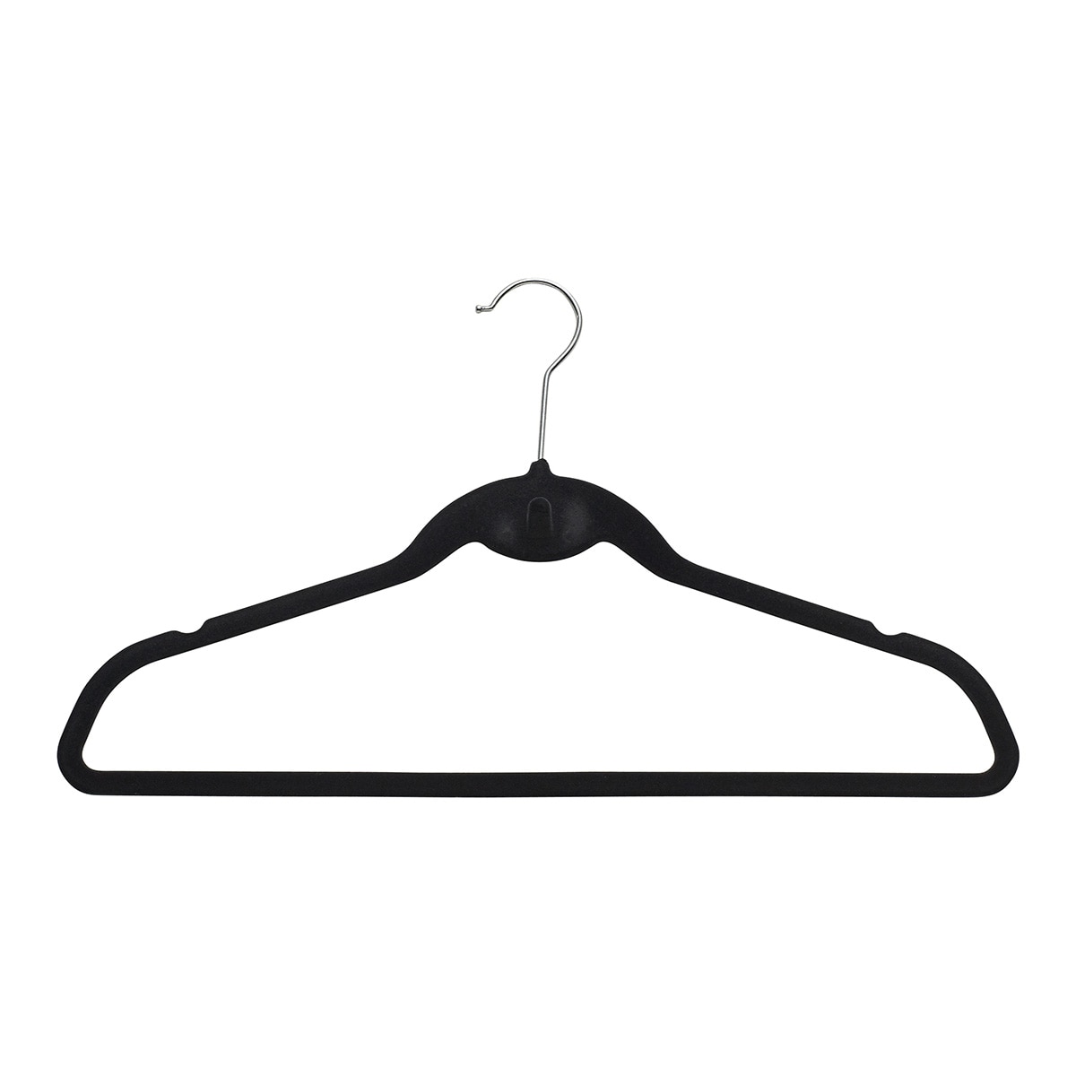 Imagen 0 de Set de 10 perchas flocadas Basics El Corte Inglés