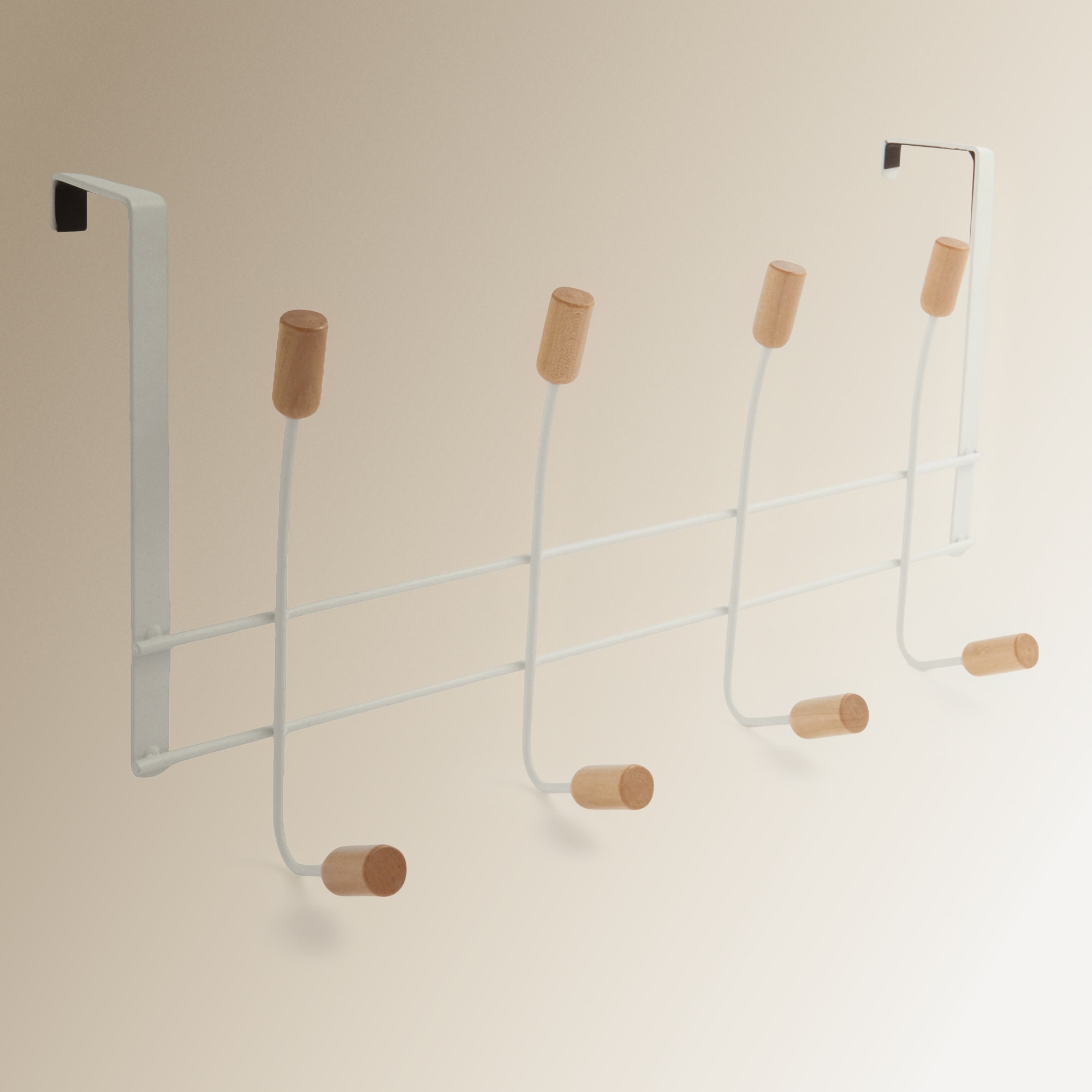 Imagem 0 de Cabide de porta 8 ganchos Madeira e Metal El Corte Inglés