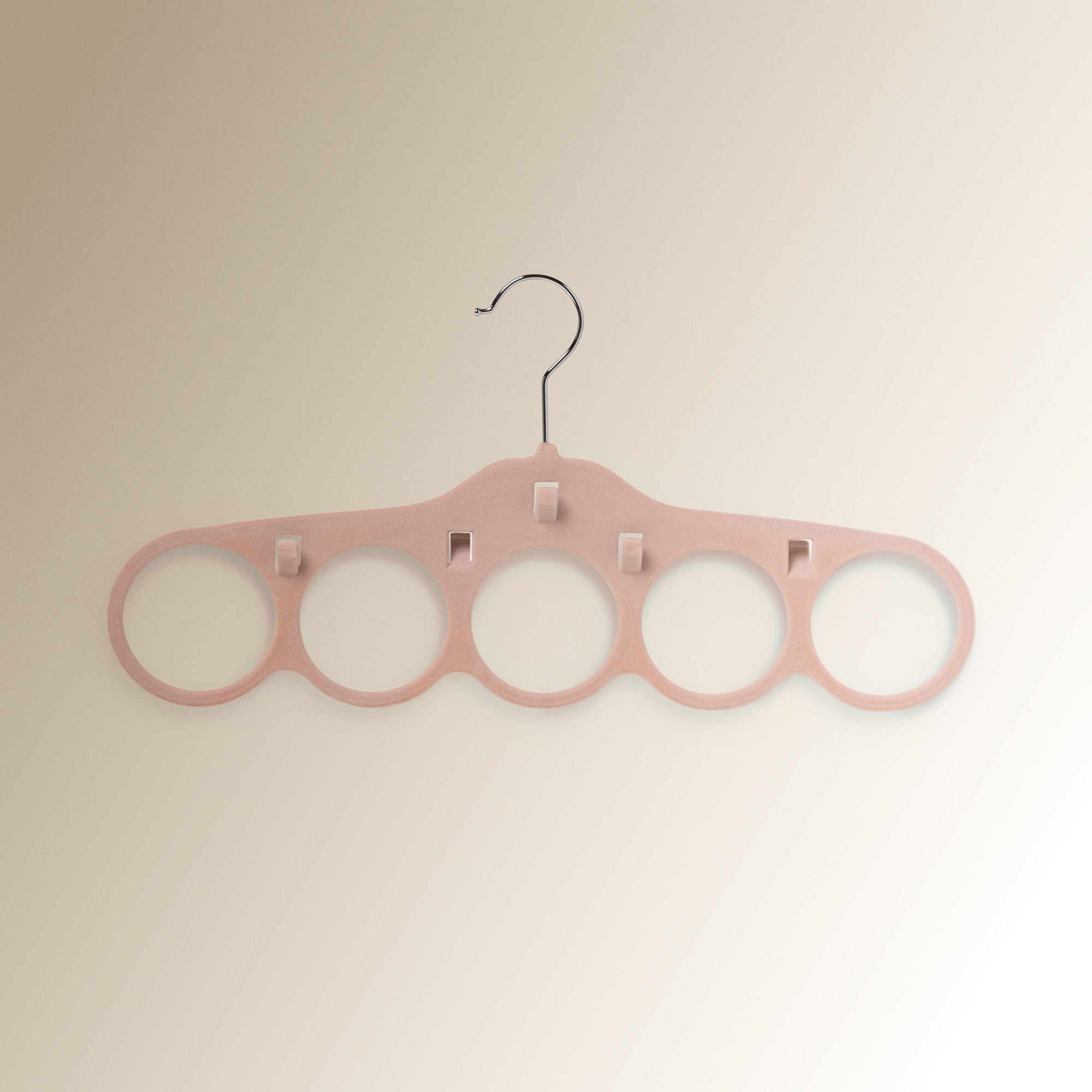 Imagem 0 de Cabide flocado para lenços e acessórios